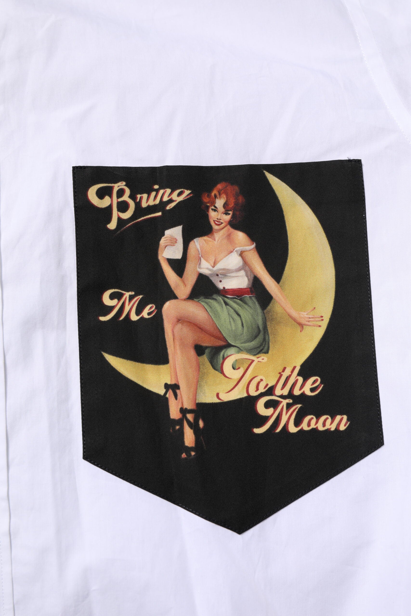 White Cotton MARTINI Long Sleeve Formal Shirt