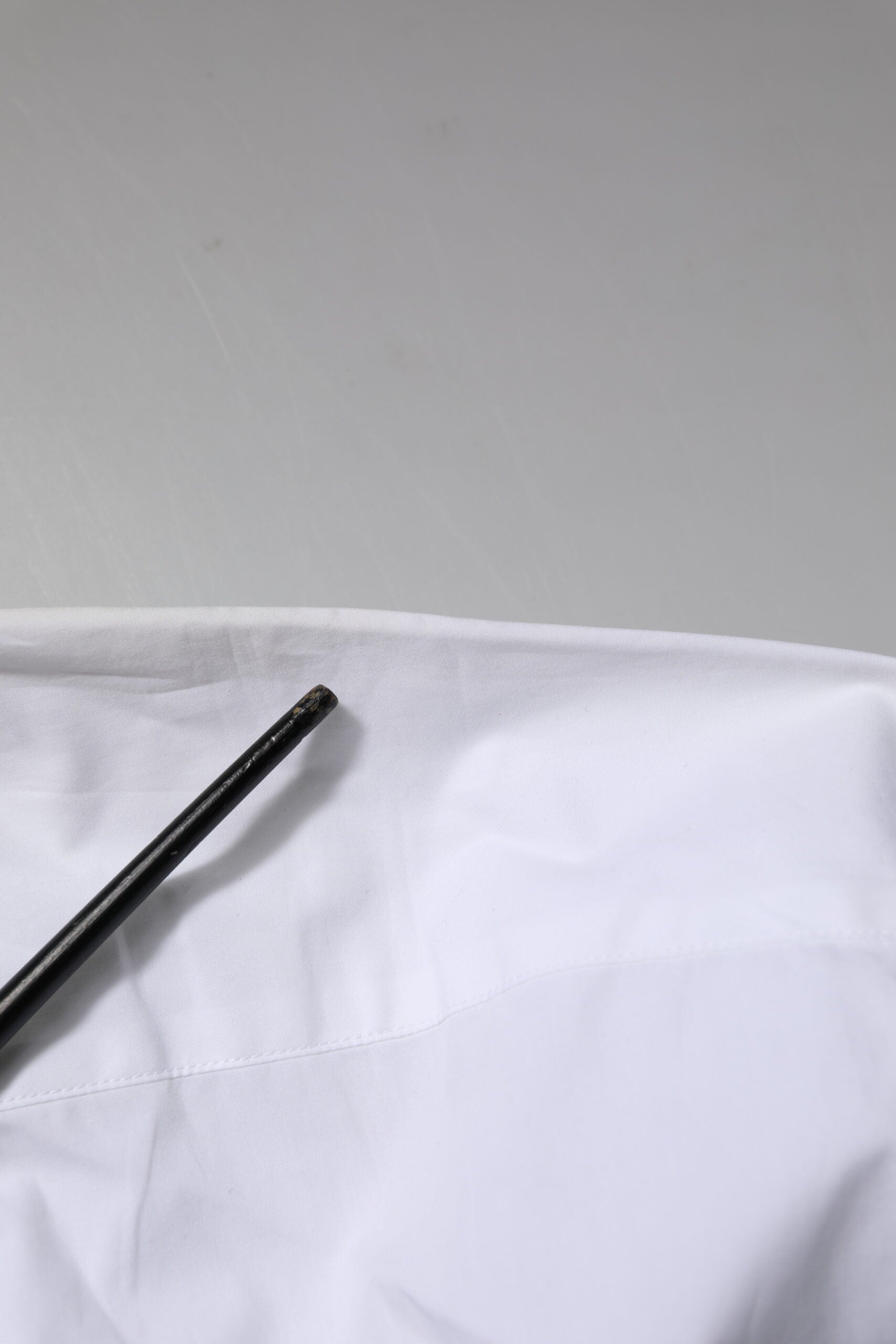 White Cotton GOLD Long Sleeves Formal Shirt