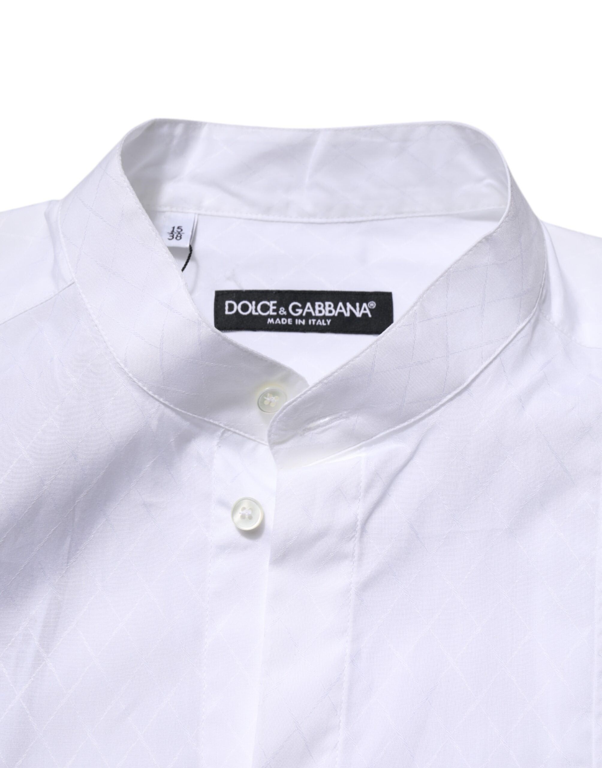White Cotton Slim Long Sleeves Formal Shirt