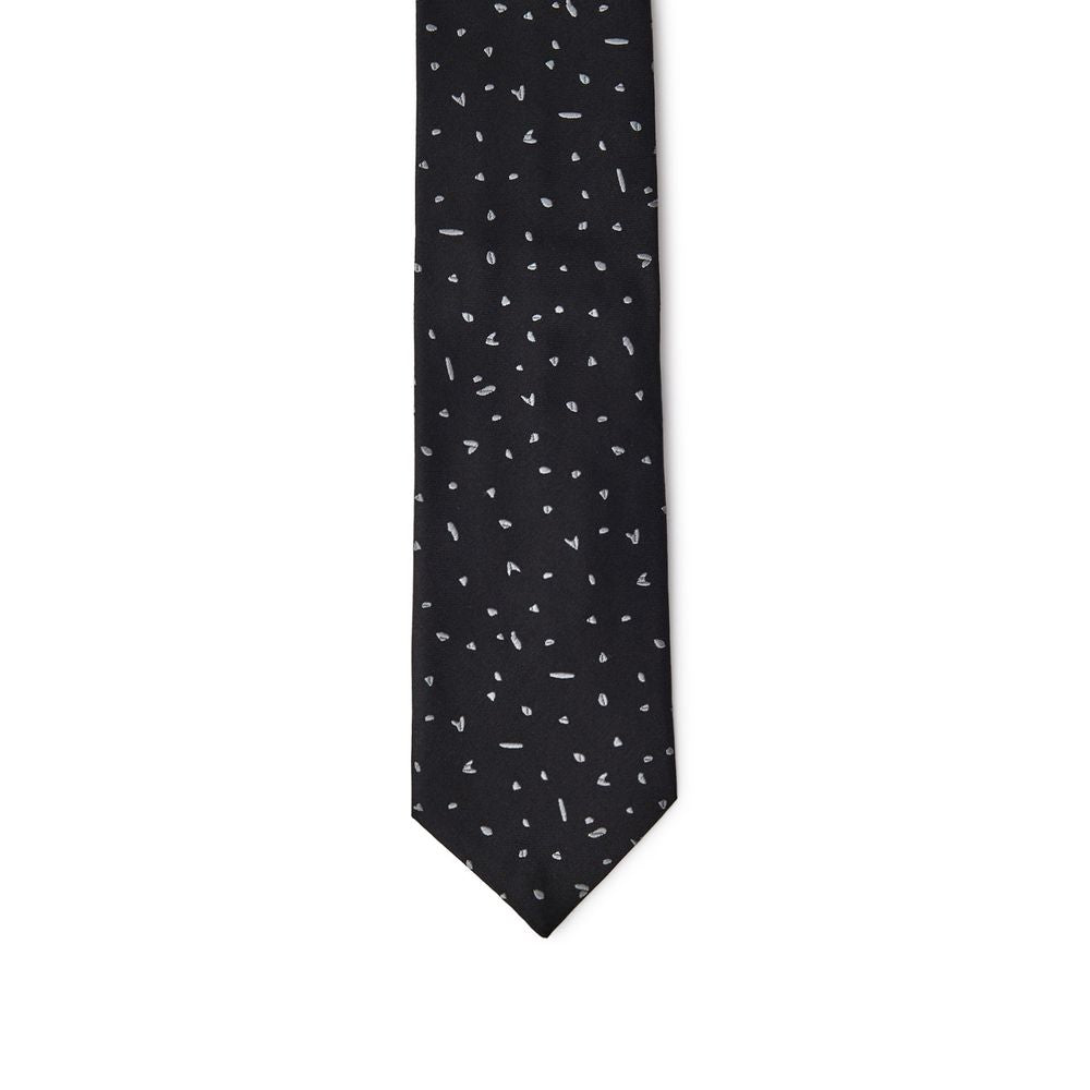 Black Silk Tie