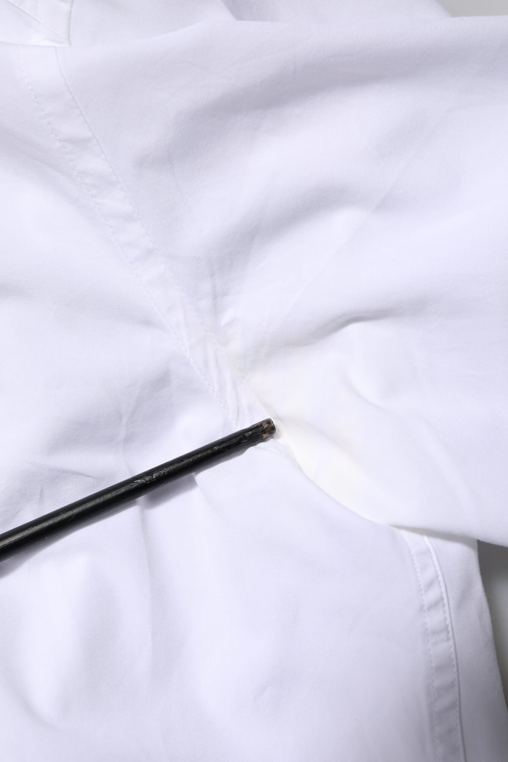 White Cotton GOLD Long Sleeves Men Dress Shirt