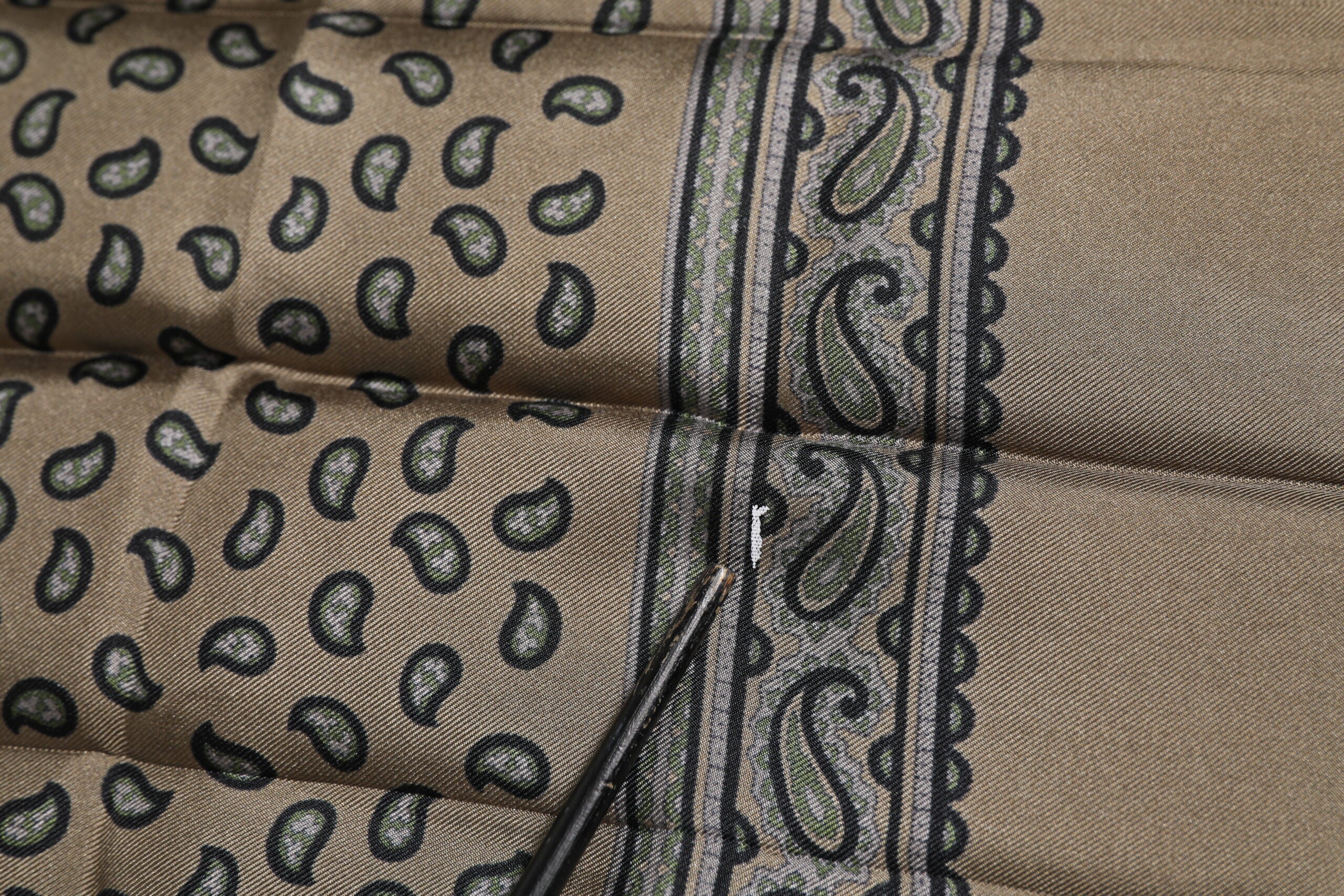 Brown Printed Neck Warmer Men Foulard Scarf