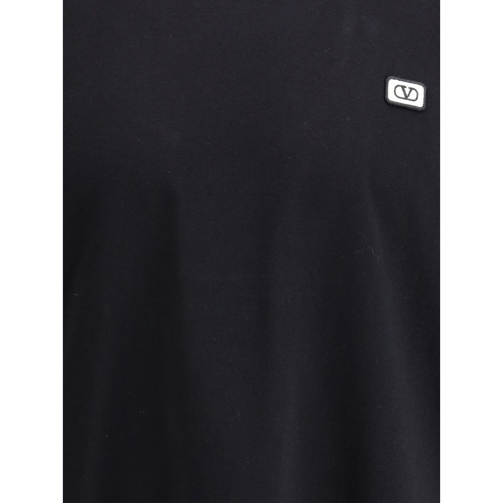 Black Cotton T-Shirt