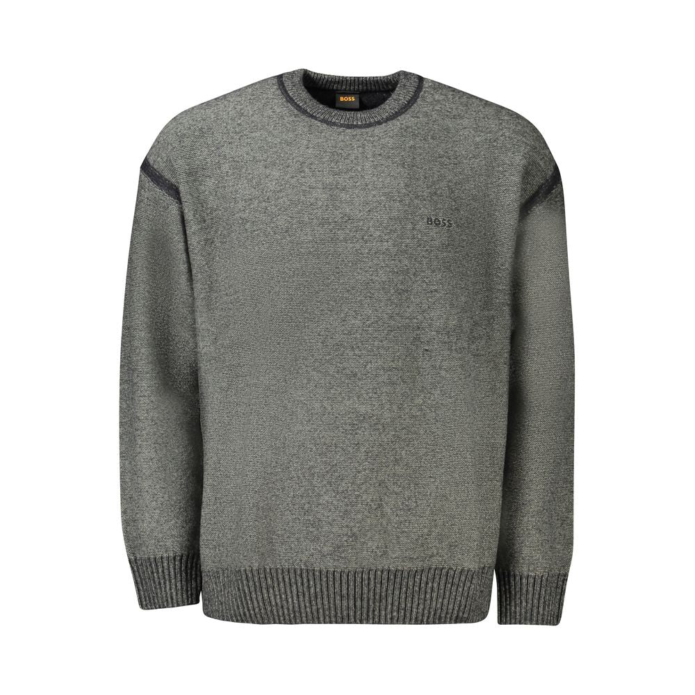 Grigio Poliammide Mens Sweater