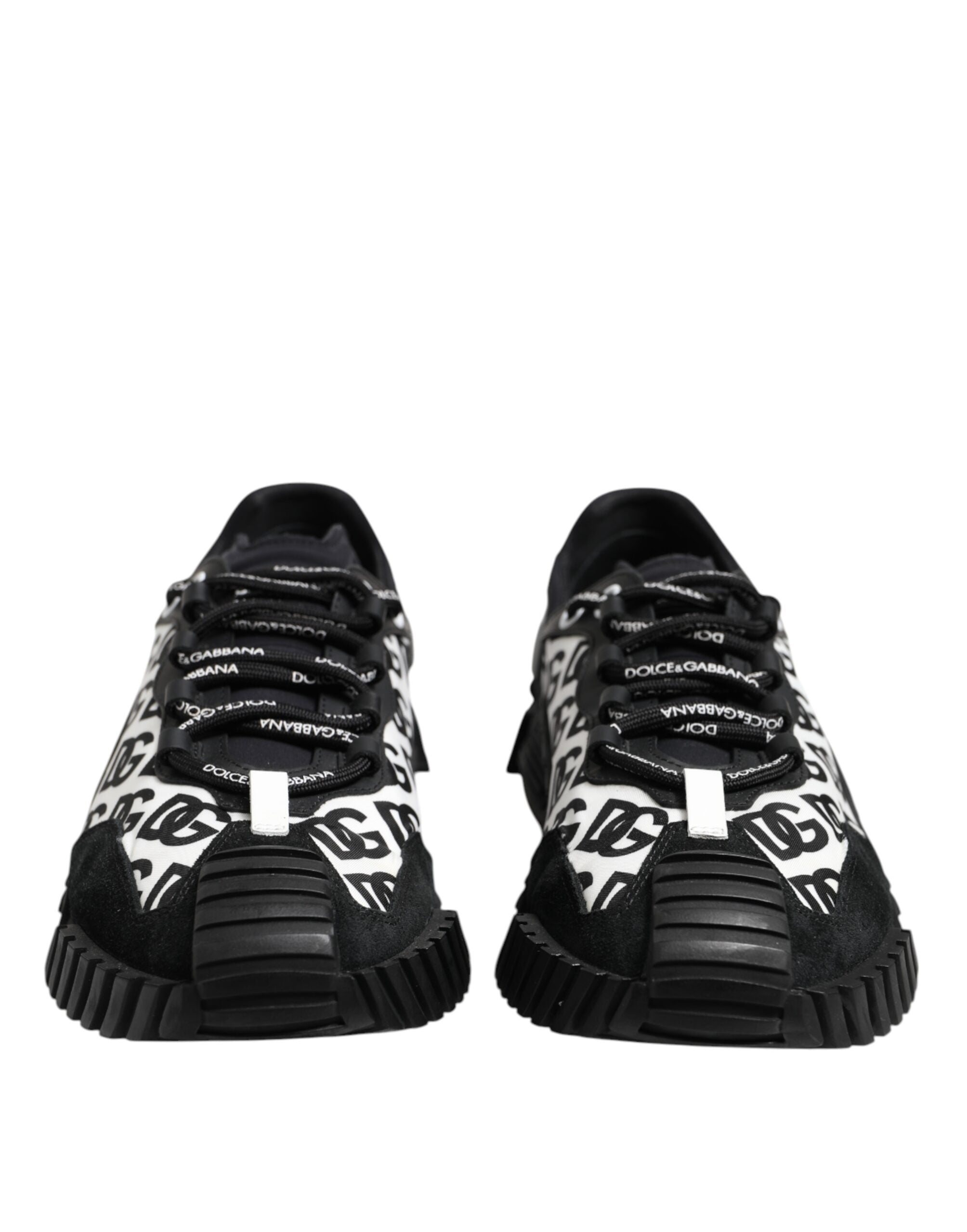 Black Logo Lace Up Low Top NS1 Sneakers Shoes