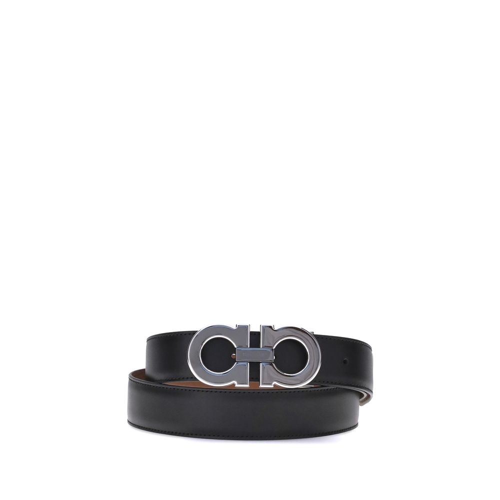 Black Calf Leather Bos Taurus Regular Belt
