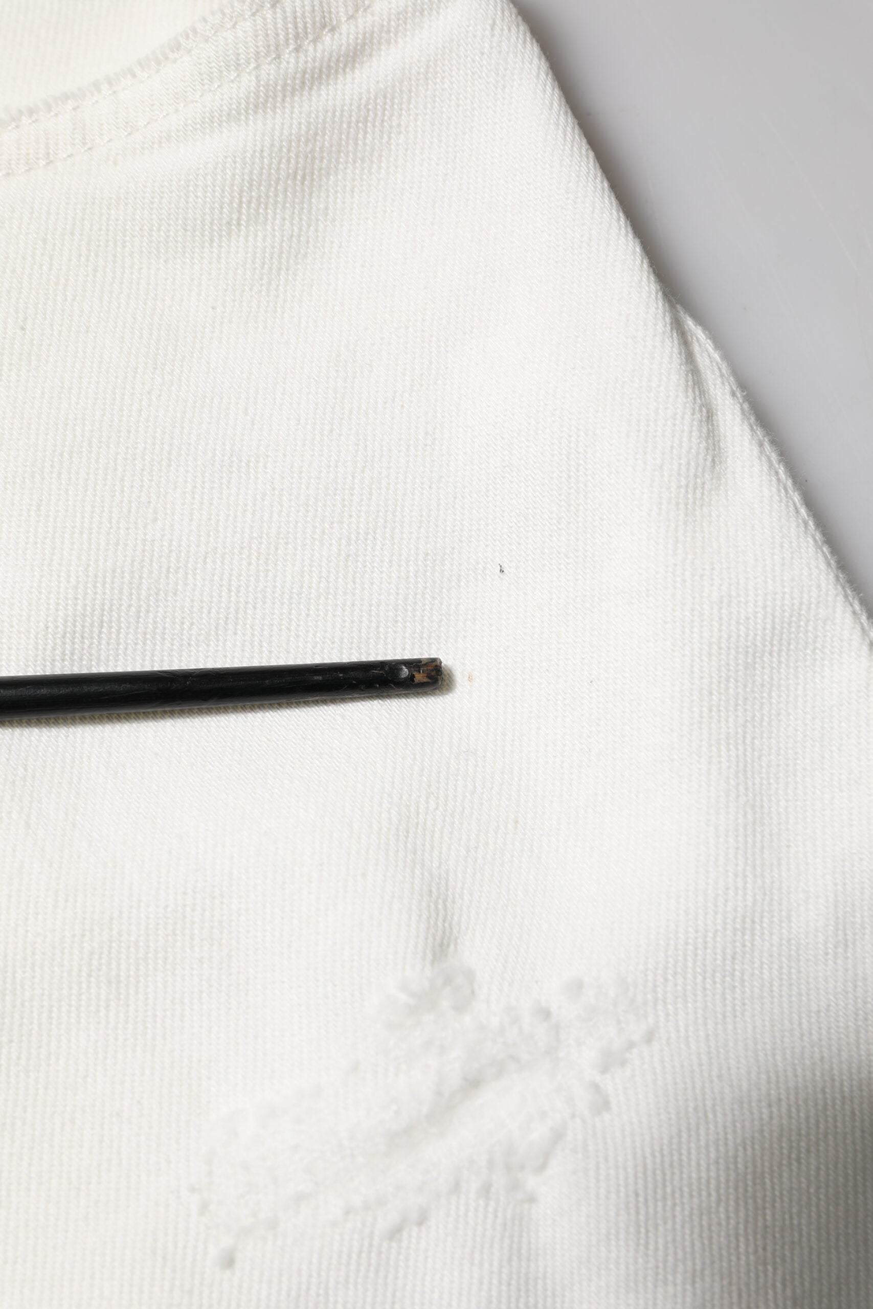 White Cotton Loose Men Denim Jeans