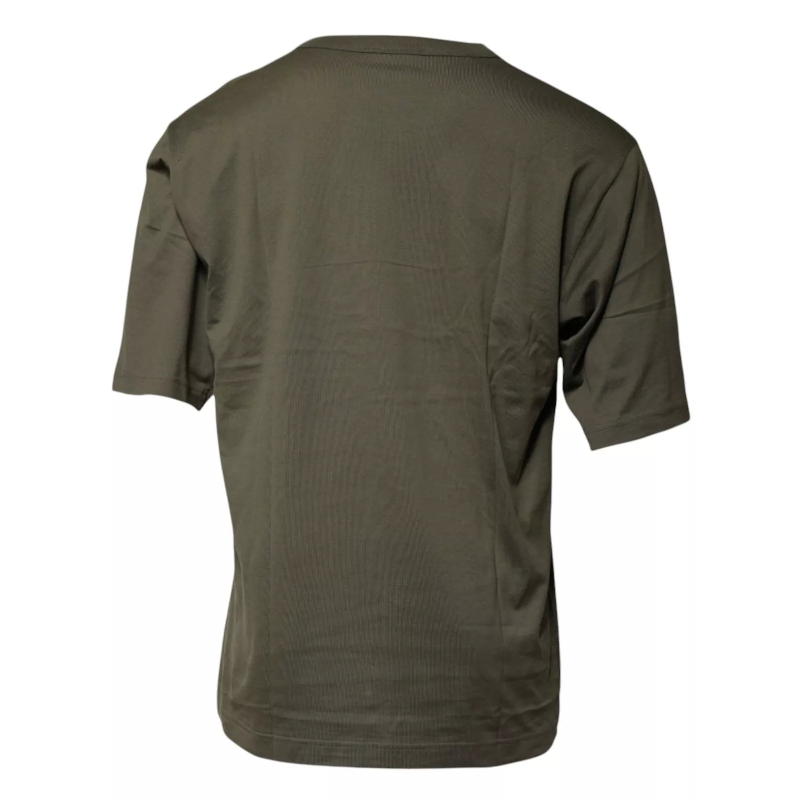 Army Green DG Love Cotton Crew Neck T-shirt