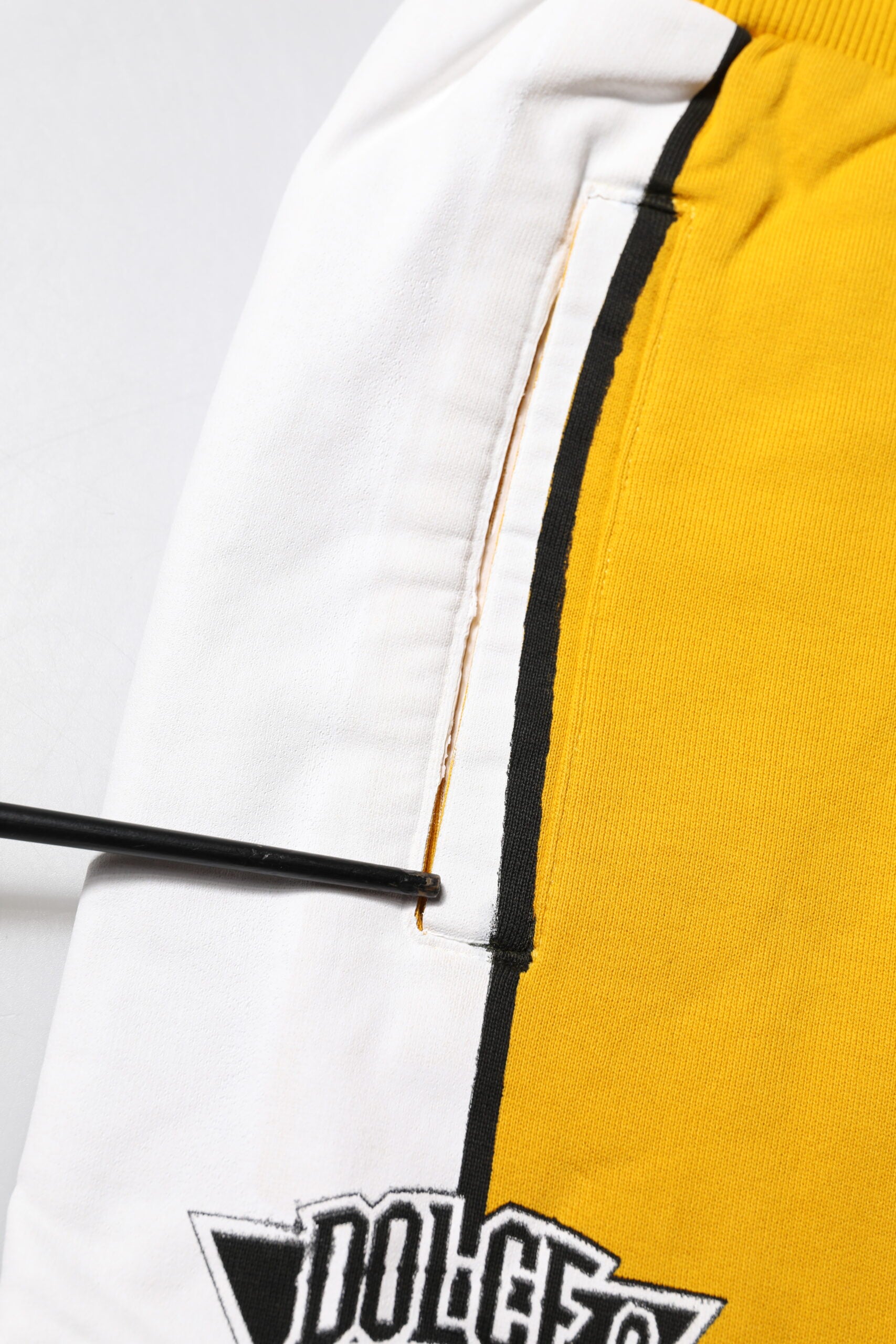 Yellow Cotton Casual Sweatpants Jogger Pants