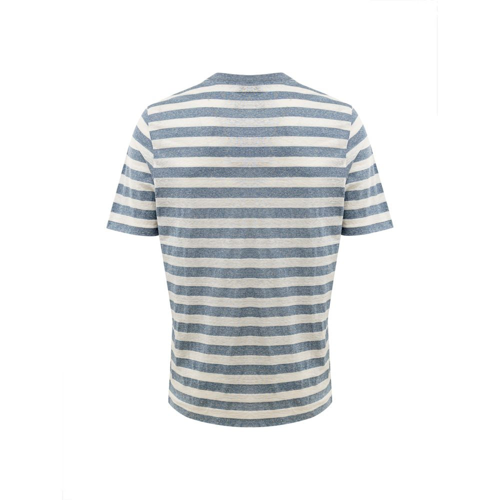 Blue Cotton T-Shirt