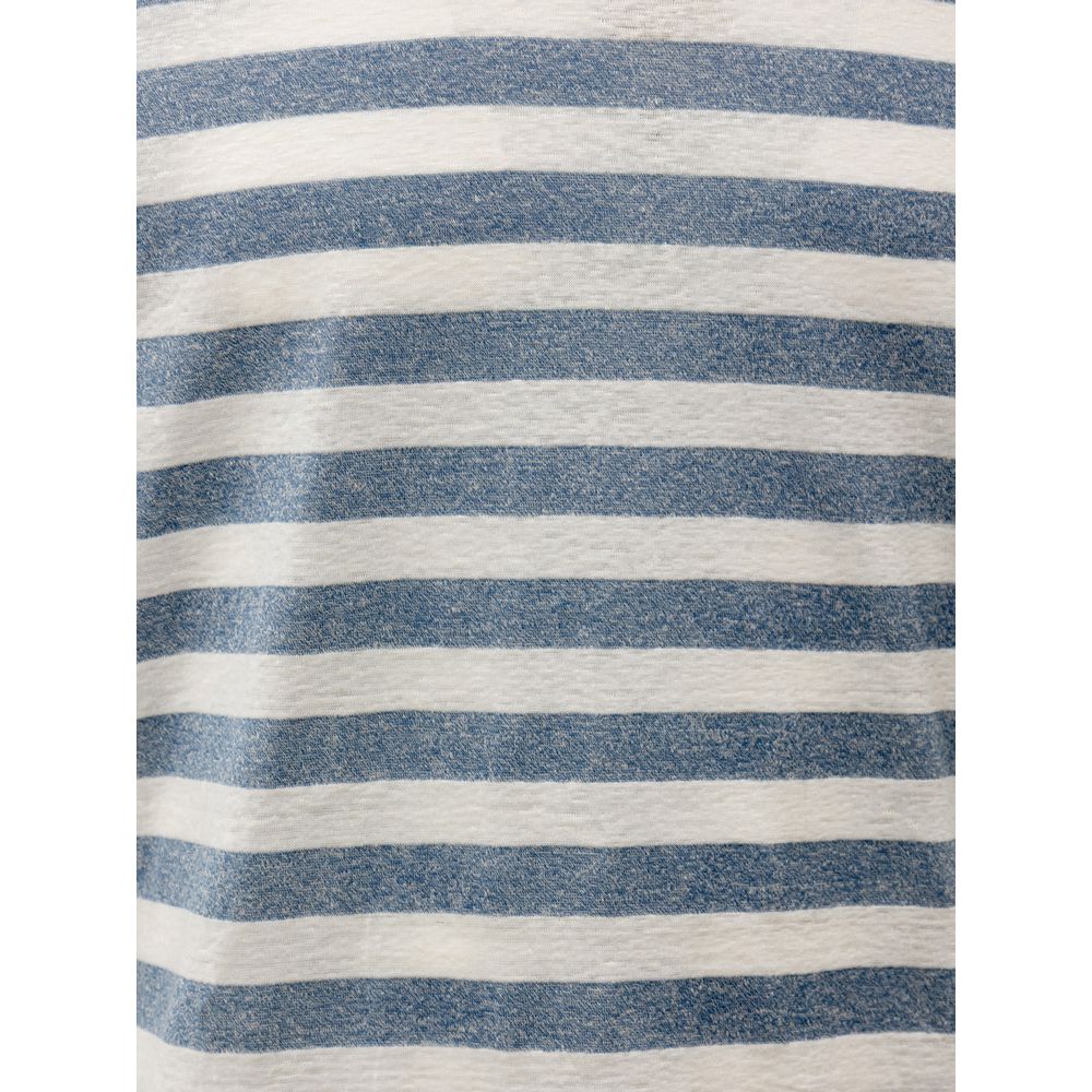 Blue Cotton T-Shirt