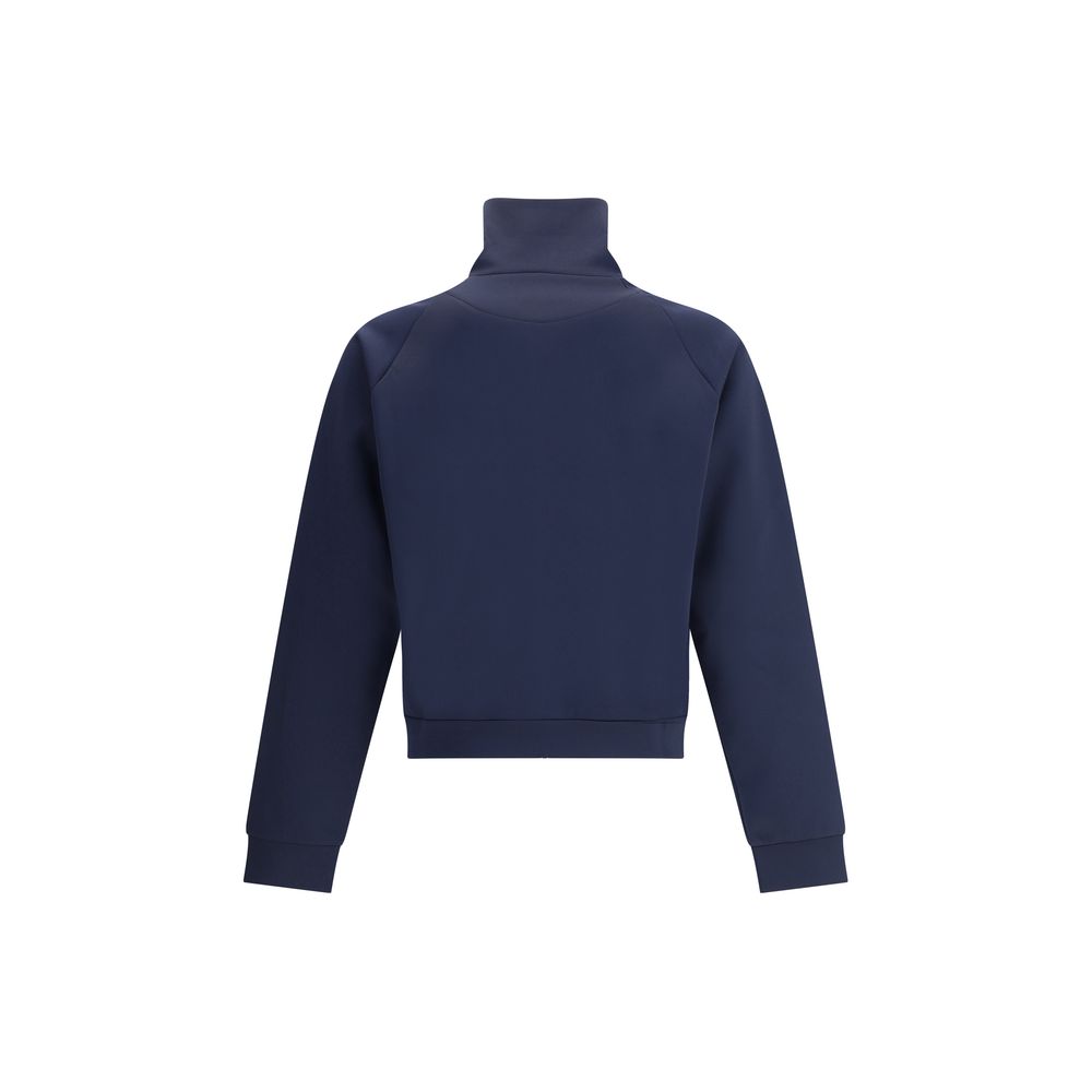 Blue Polyester Sweatshirt
