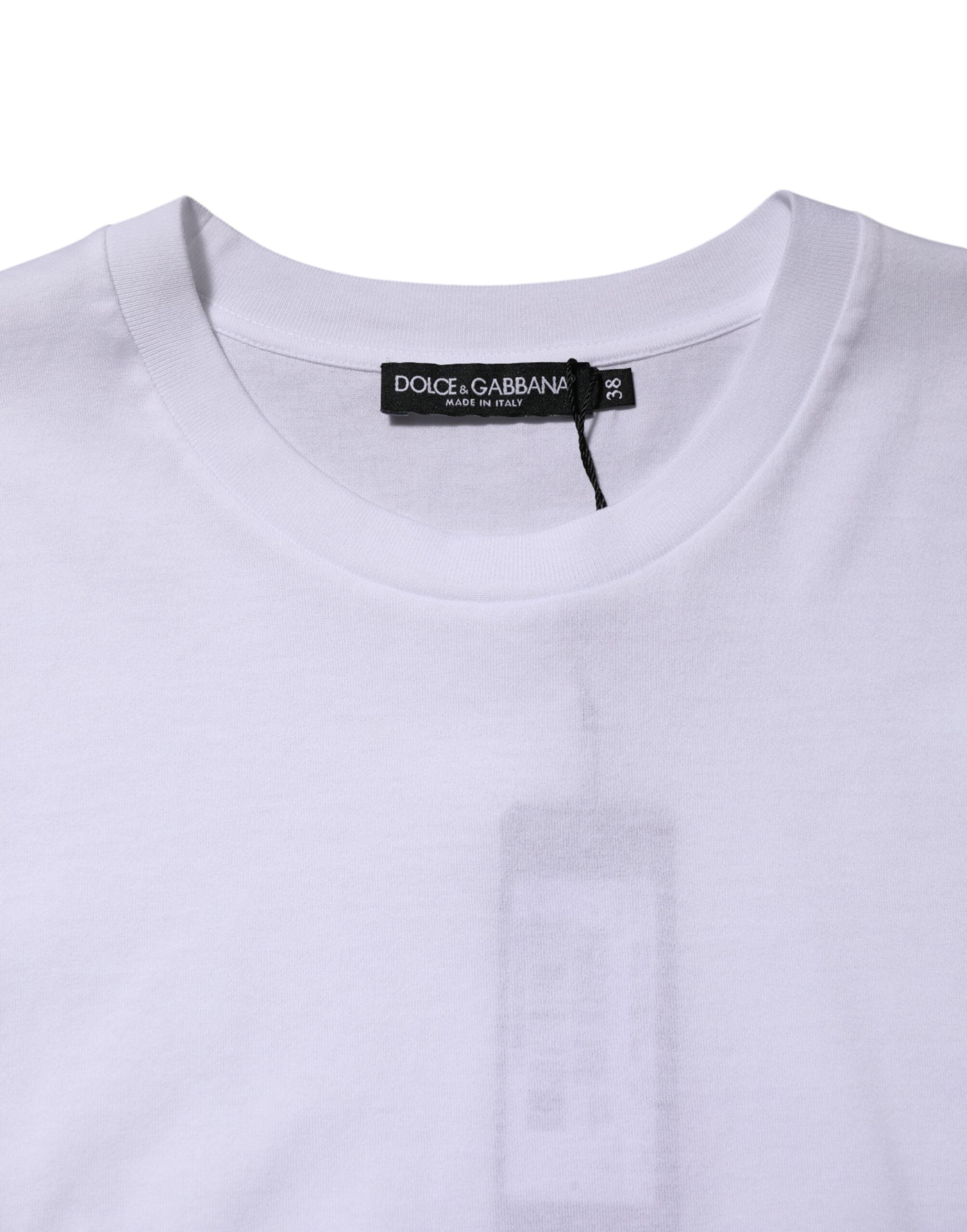 White Cotton Sleeveless Women Tank T-shirt