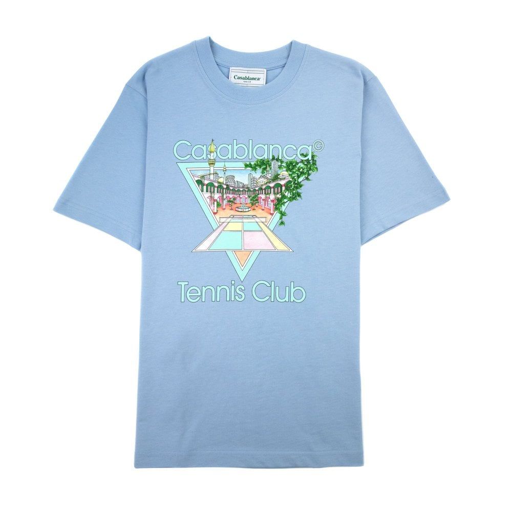 Blue Cotton T-Shirt