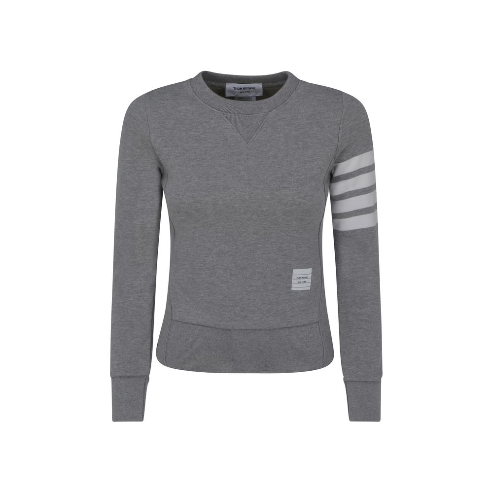 Gray Cotton Sweatshirt