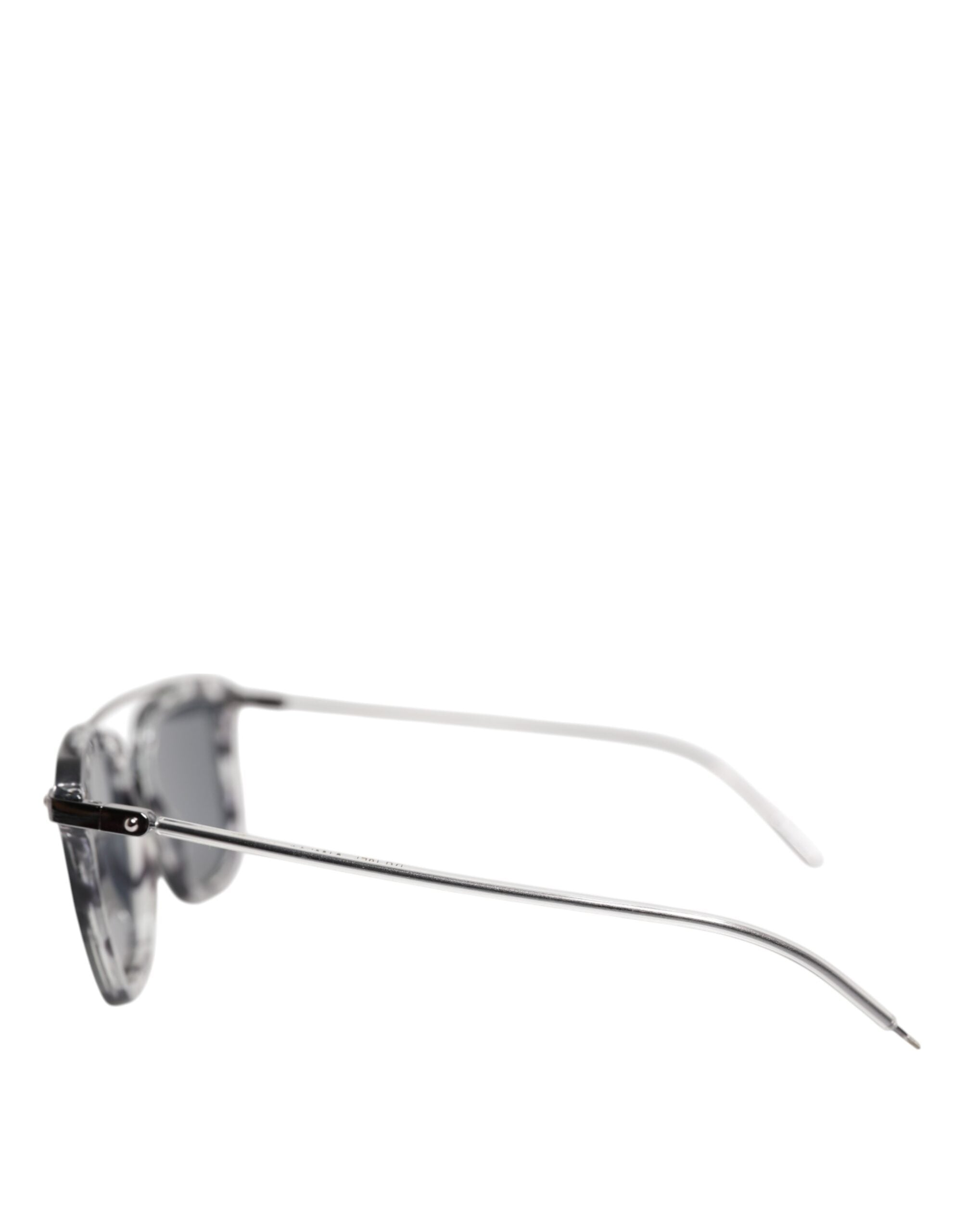 Gray Havana Acetate Square DG4327 Eyewear Sunglasses