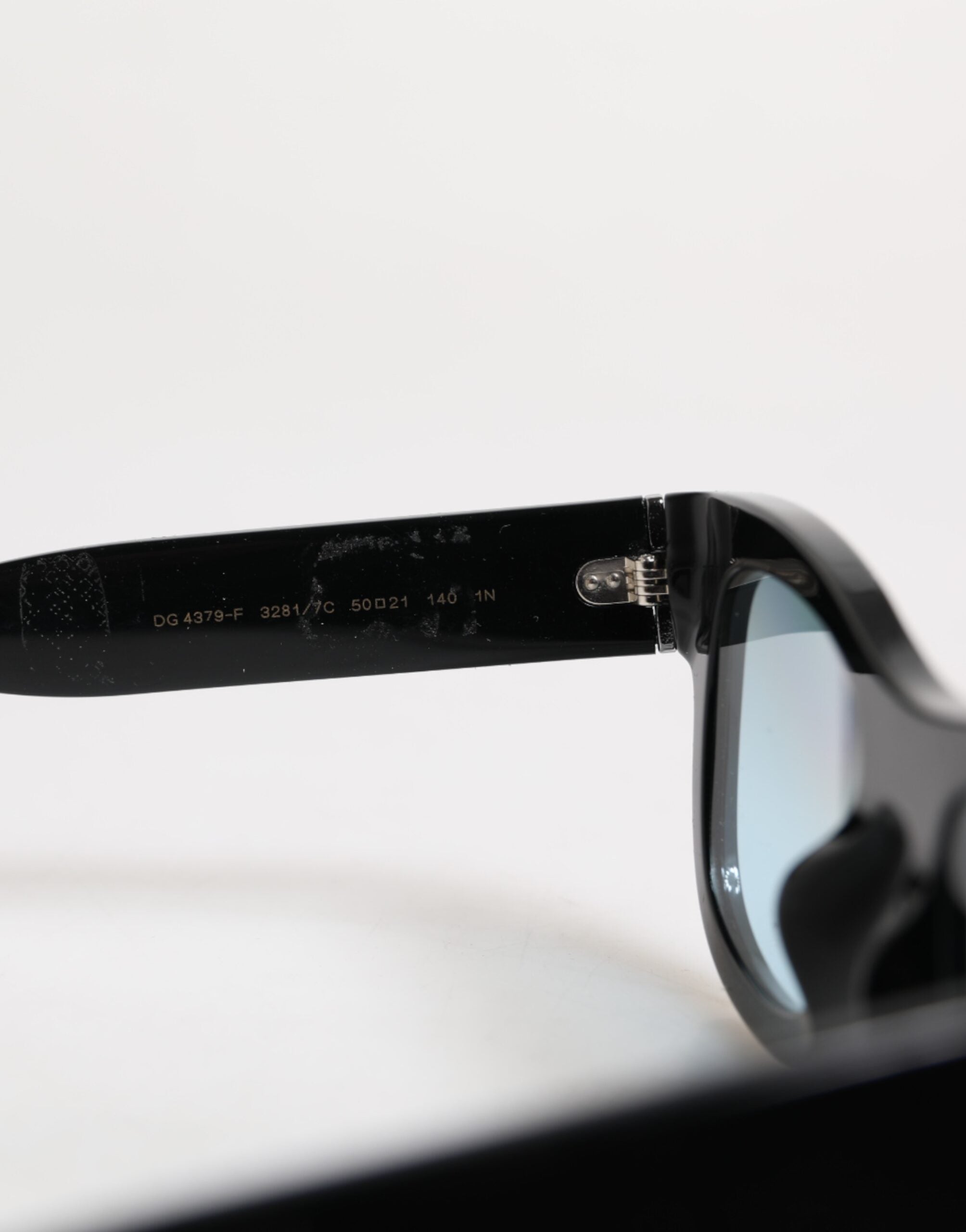 Blue Black Marbled Metal DG2215K Eyewear Sunglasses