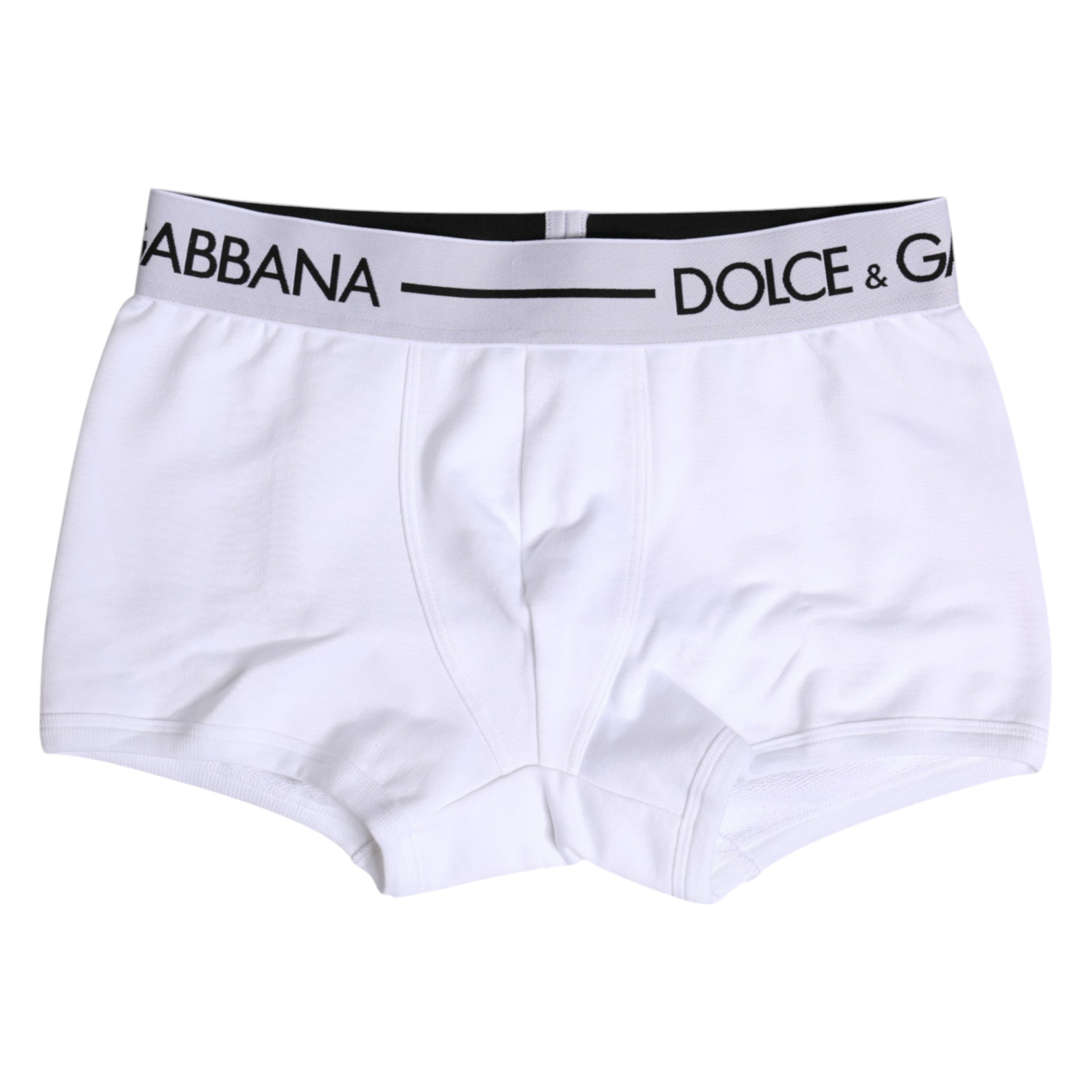 White Cotton Stretch Regular Boxer Underwear