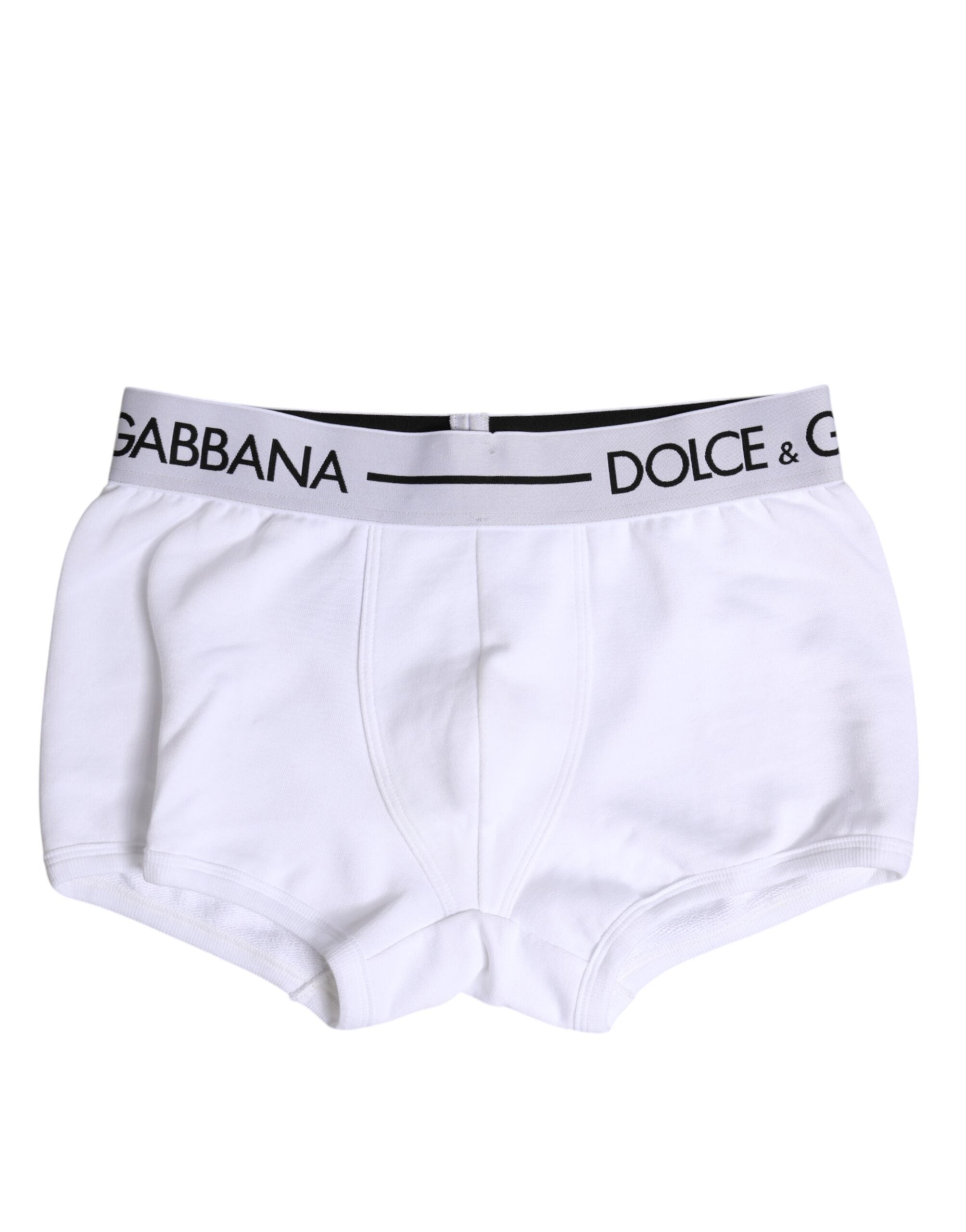 White Cotton Stretch Regular Boxer Underwear