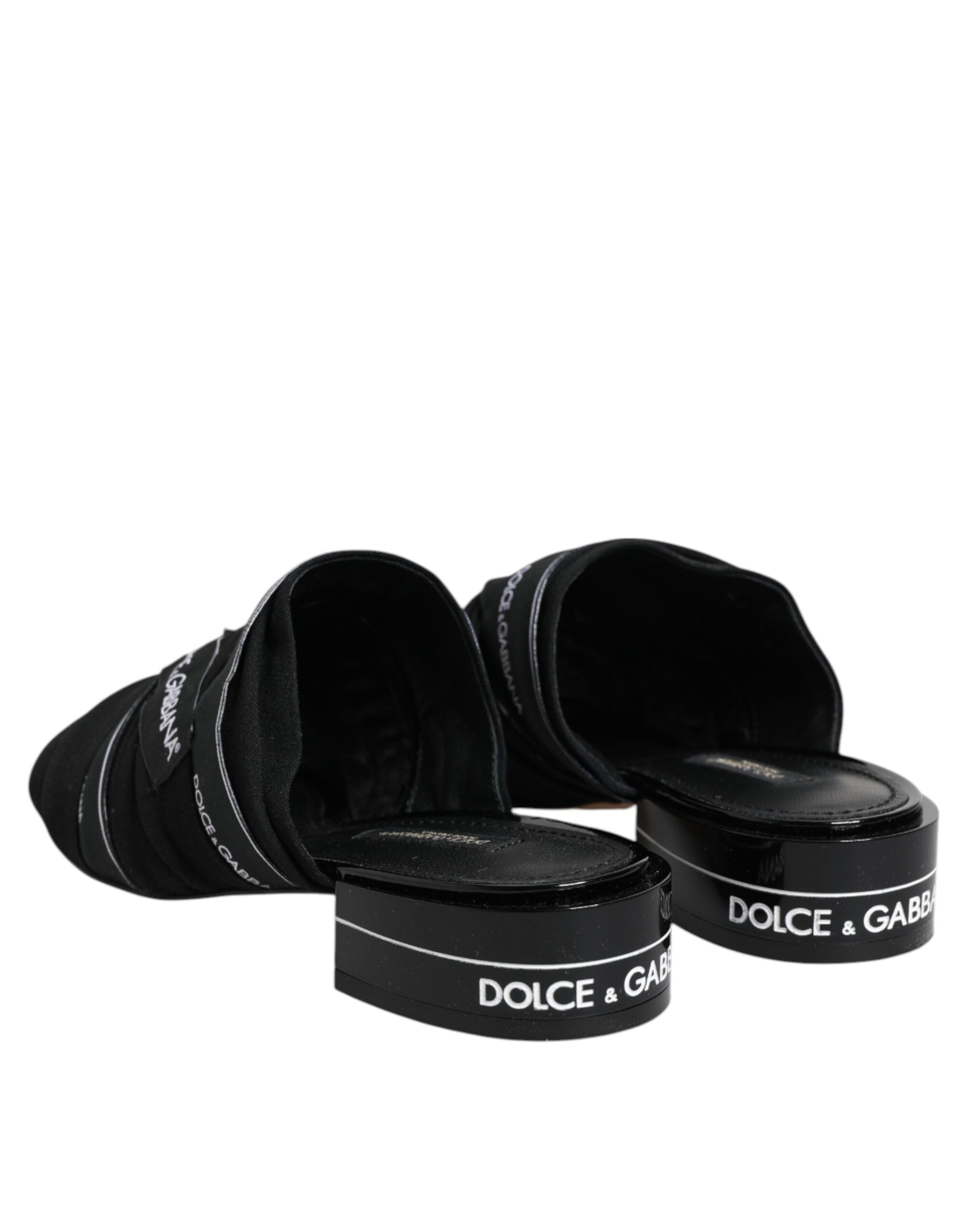 Black Slides Slip On Sandals Shoes
