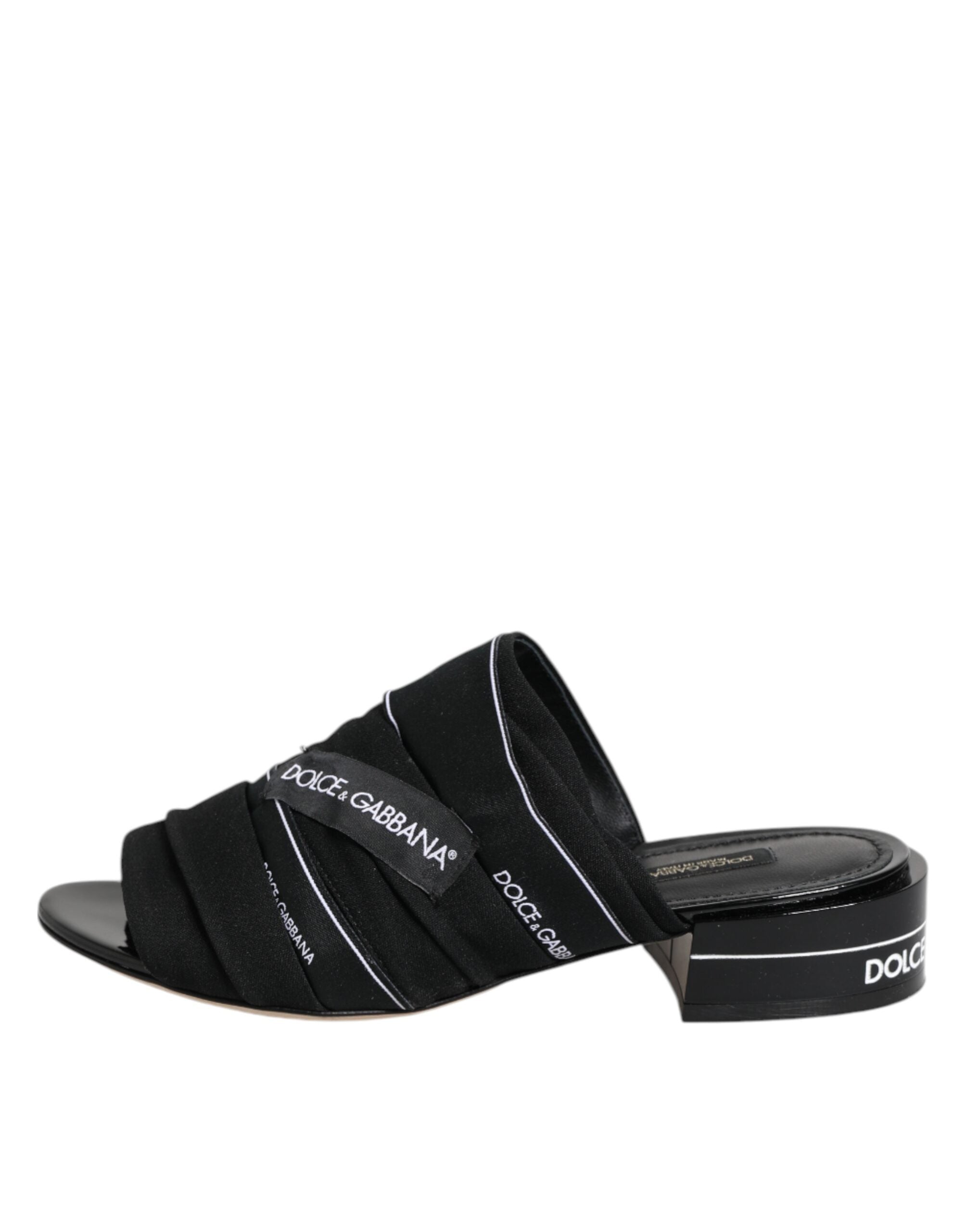 Black Slides Slip On Sandals Shoes