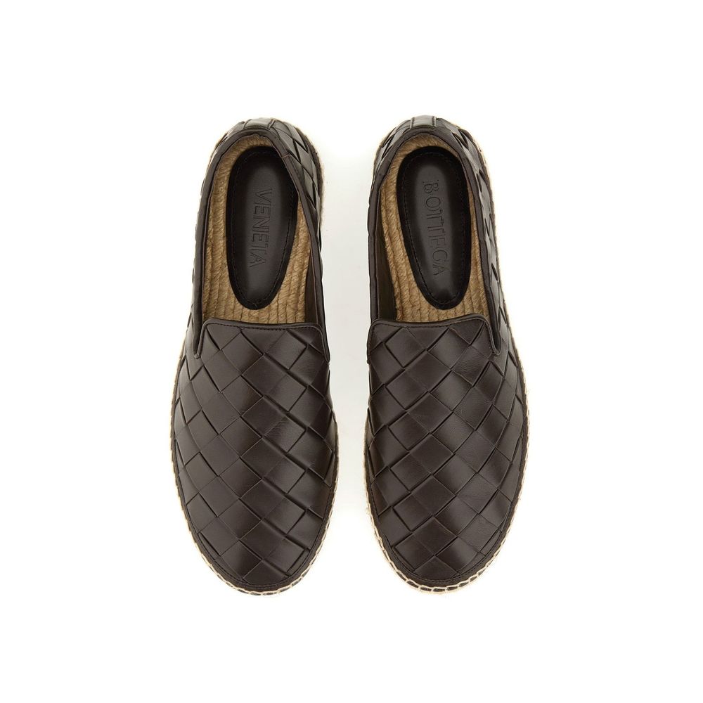 Brown Calfskin Espadrilles