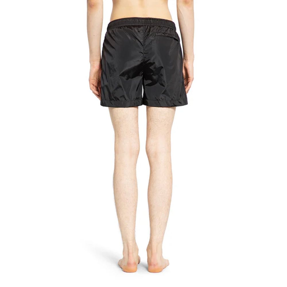 Black Polyamide Swim Shorts