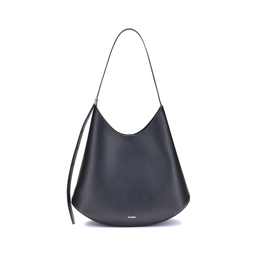 Black Calf Leather Bos Taurus Shoulder Bag