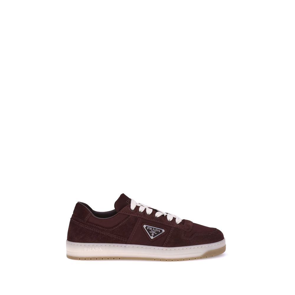 Bordeaux Calf Leather Bos Taurus Low Top Sneakers