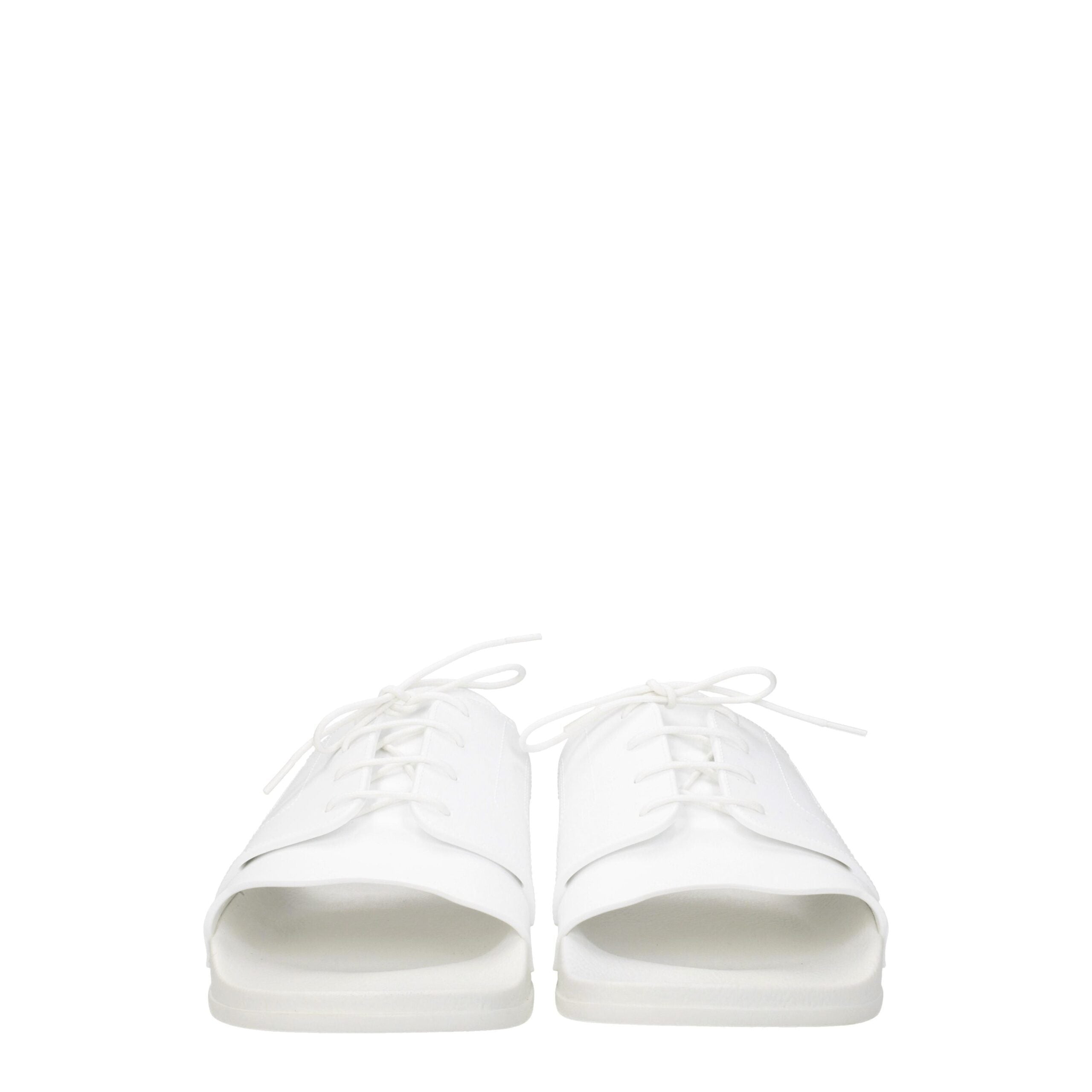 White Cotton Slippers