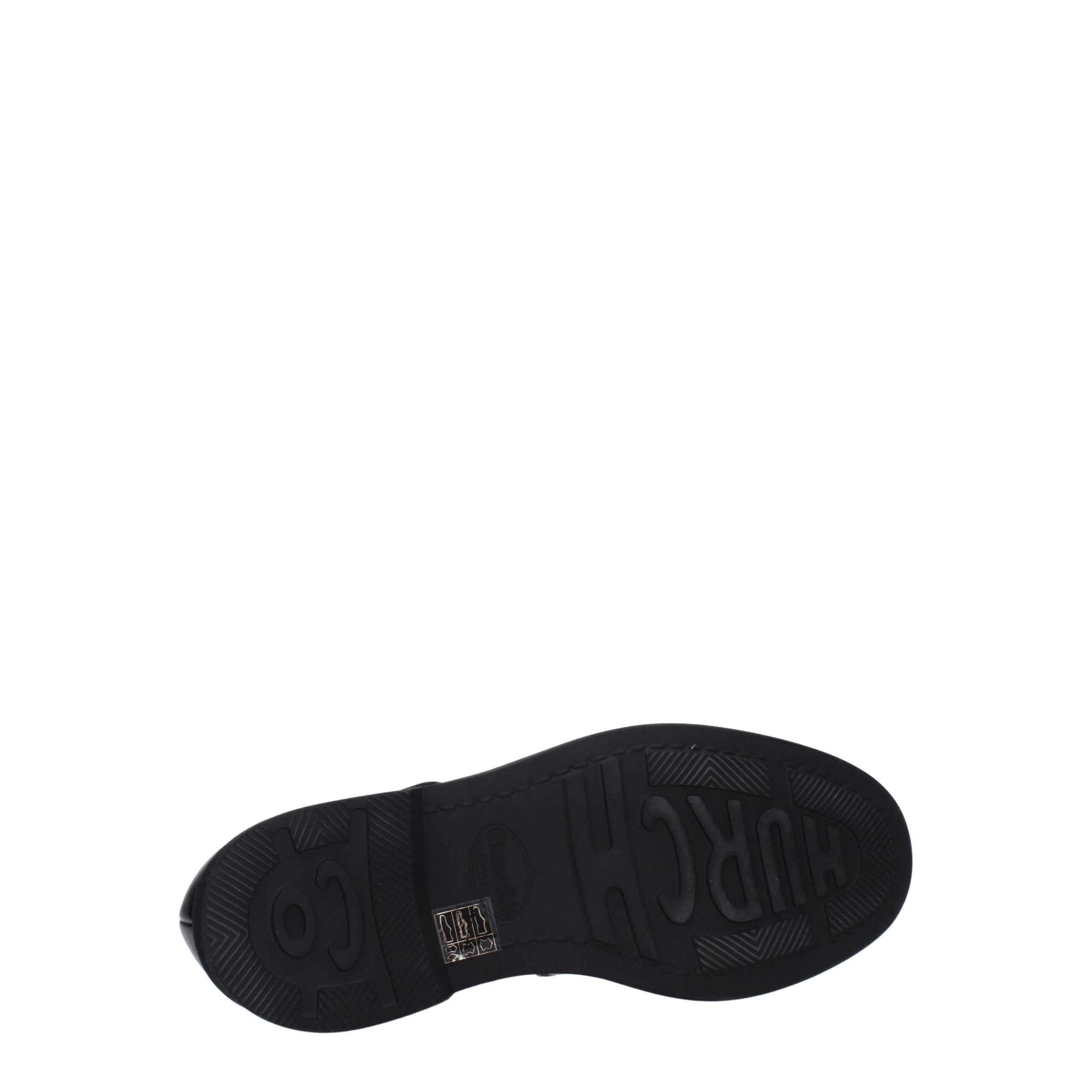 Black Leather Oxfords And Derbies