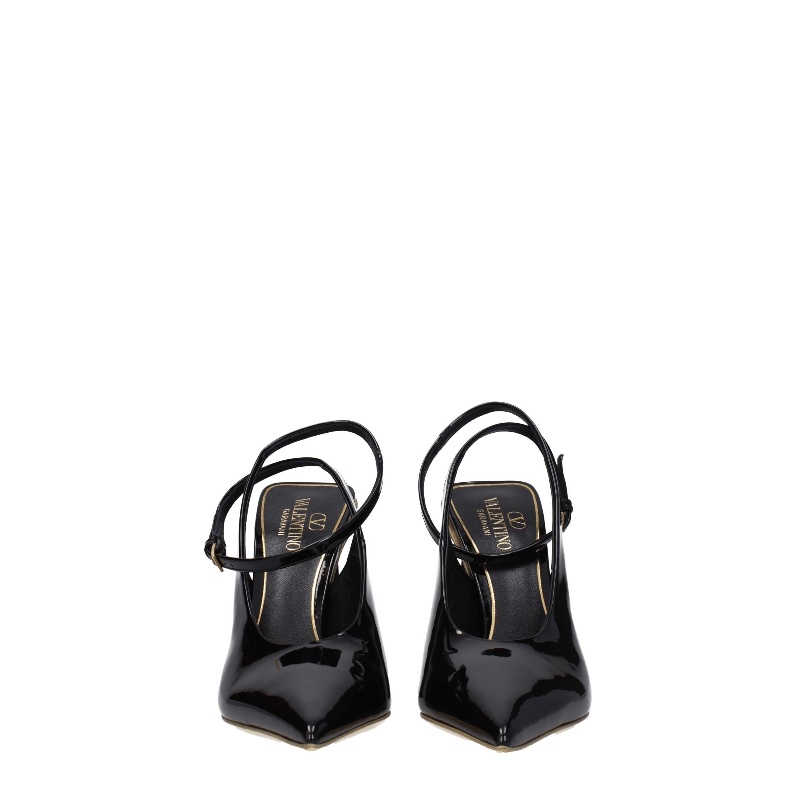 Black Leather Sandals