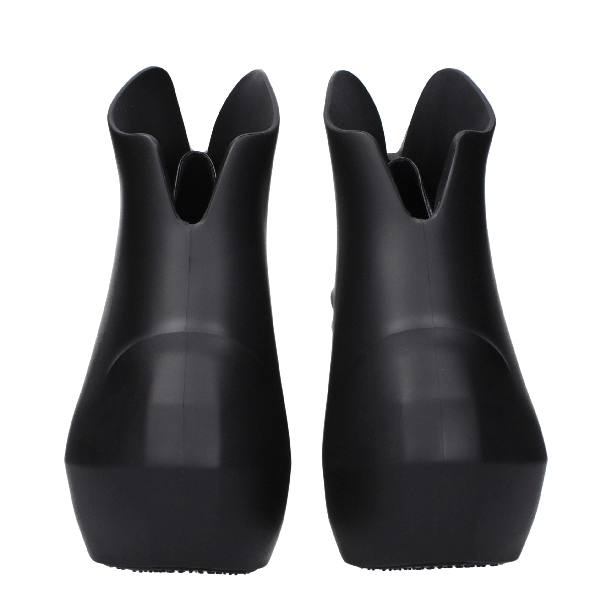 Black Cotton Wedge Sandals