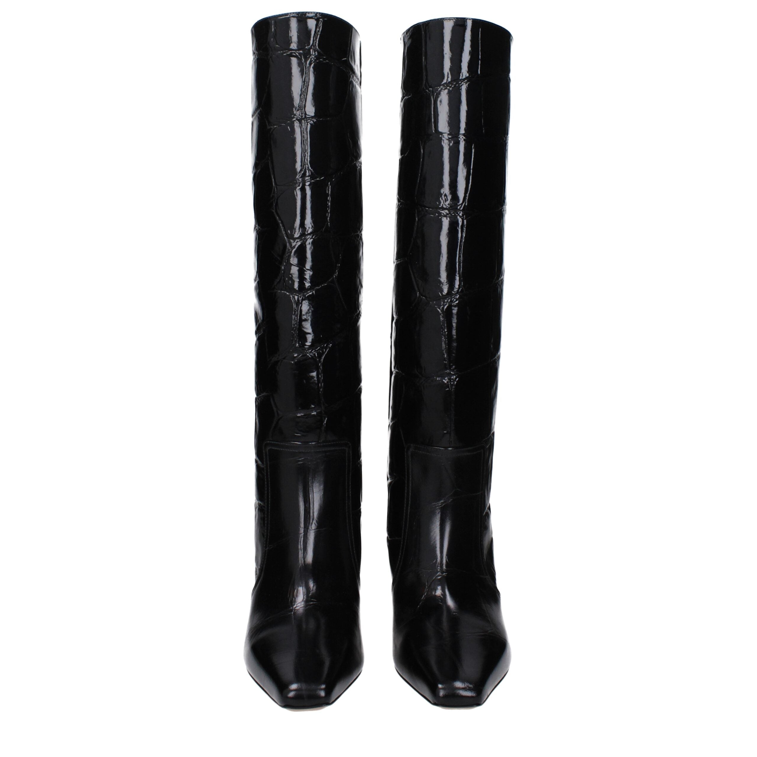 Black Leather Boots