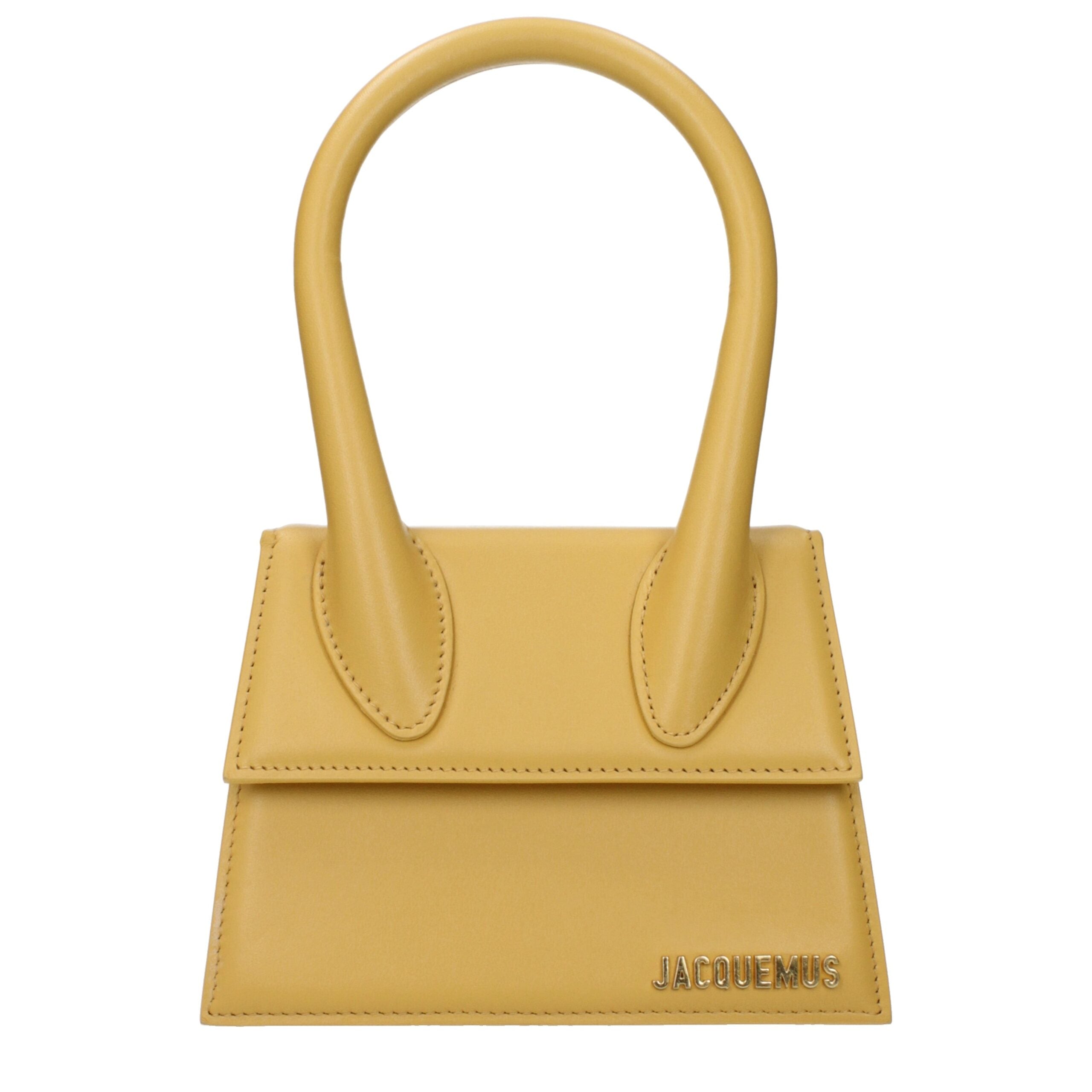 Yellow Leather Handbag