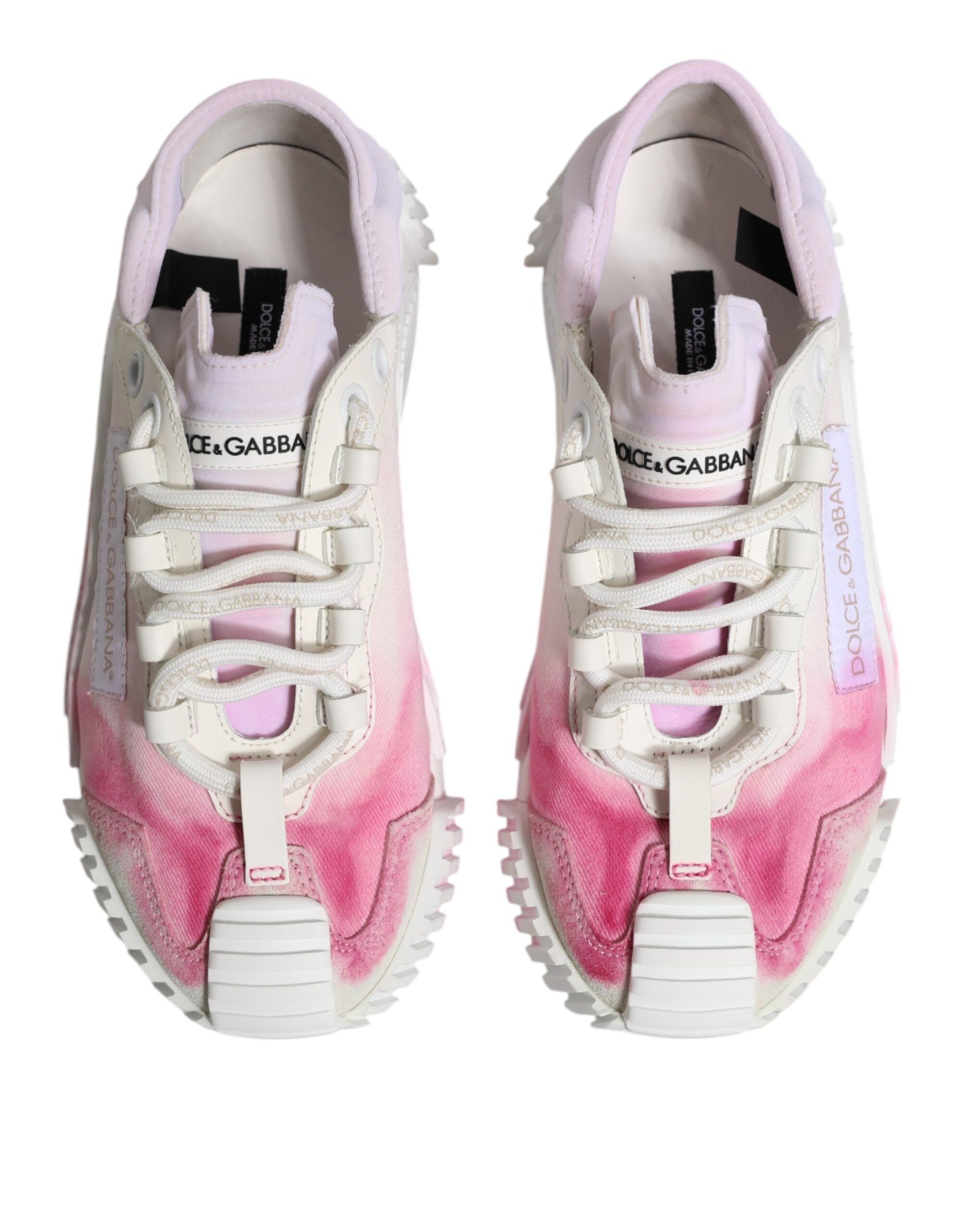 White NS1 Lace Up Low Top Sneakers Shoes