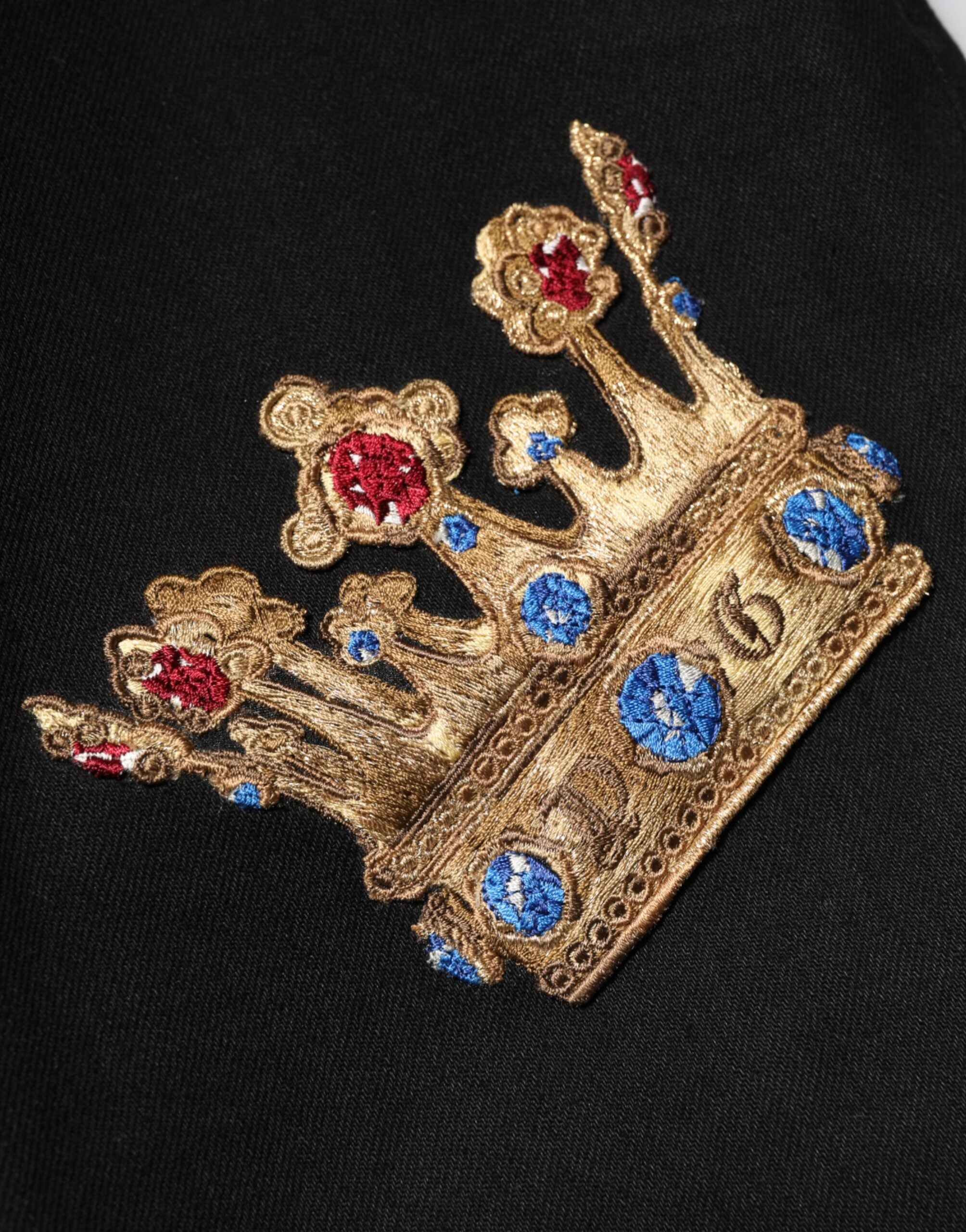 Black Baroque Royal Men Dress Trouser Pants