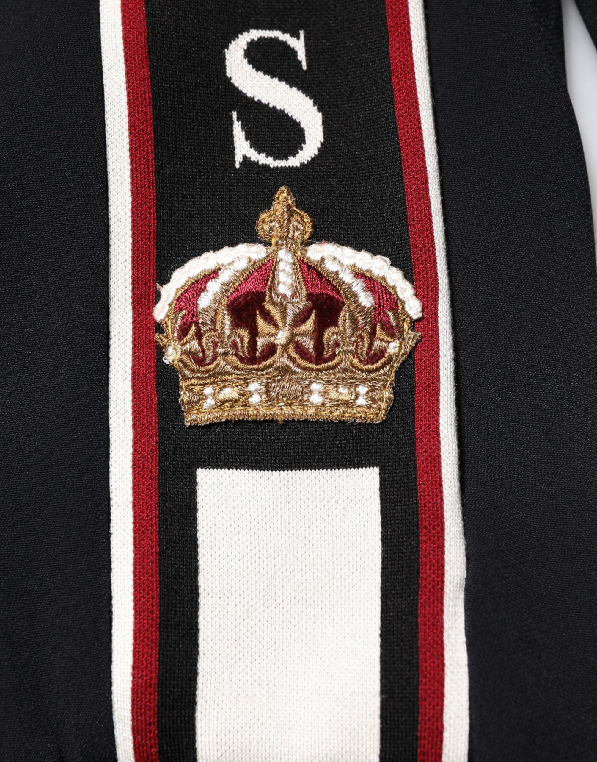 Black DG King Full Zip Sweatshirt Sweater