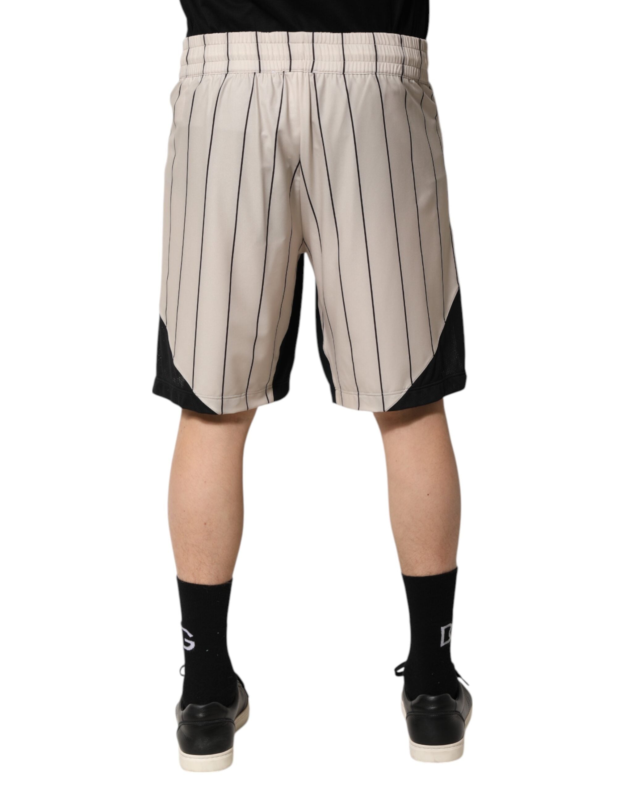 Off White Polyester DG Logo Sweatshorts Shorts