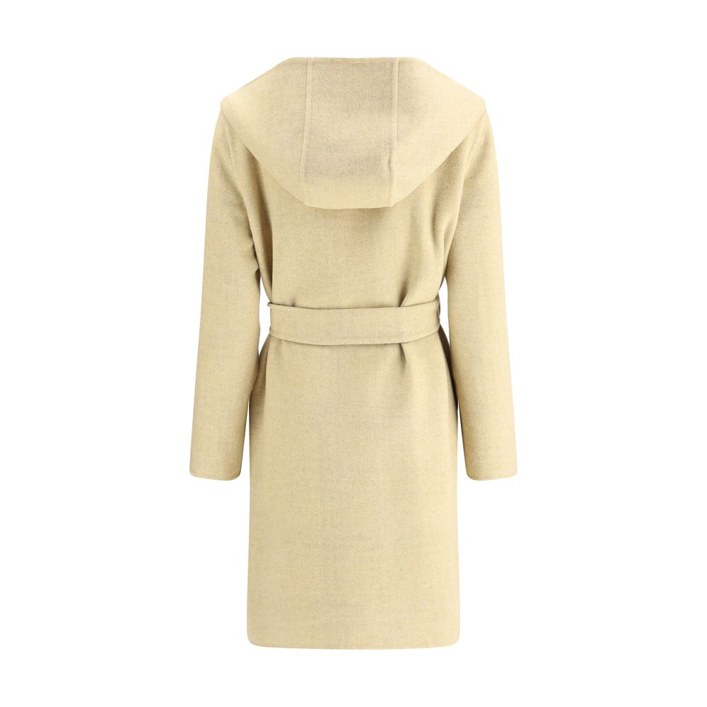 Beige Wool Coat