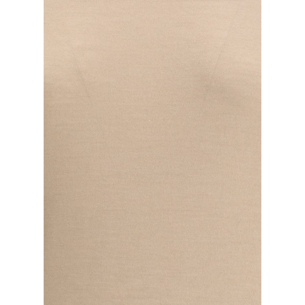 Beige Cashmere T-Shirt