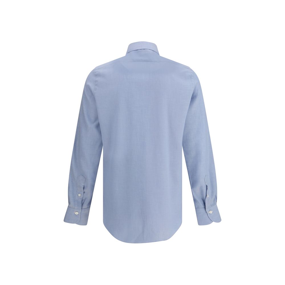 Light Blue Cotton Dress Shirt