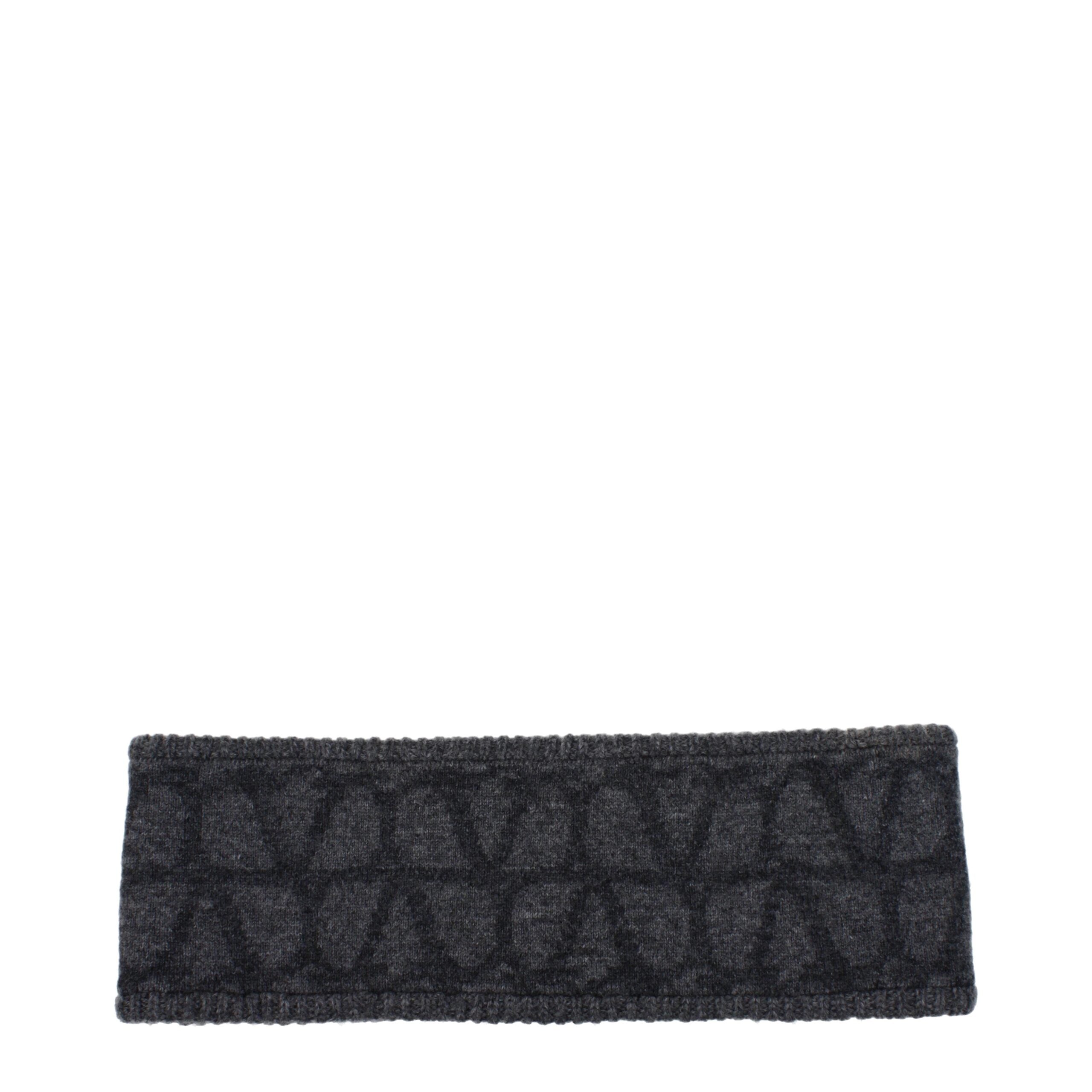 Gray Wool Headband