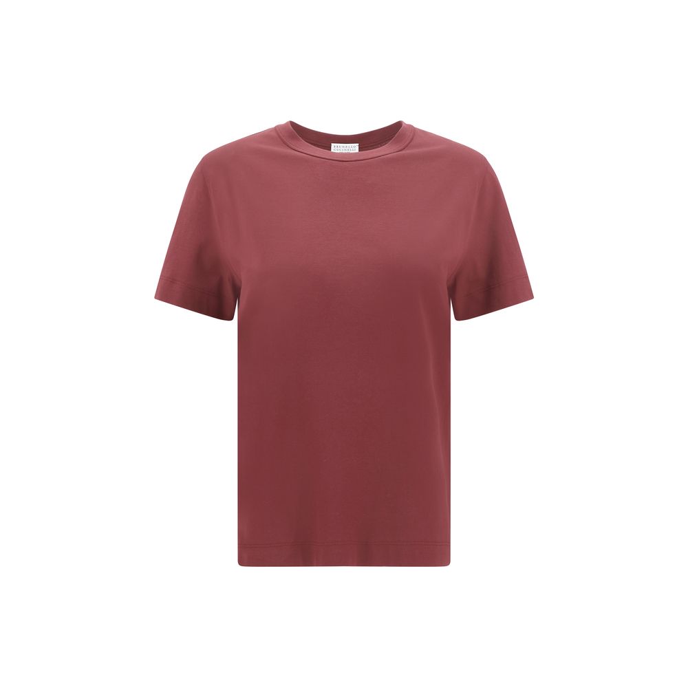 Bordeaux Cotton T-Shirt