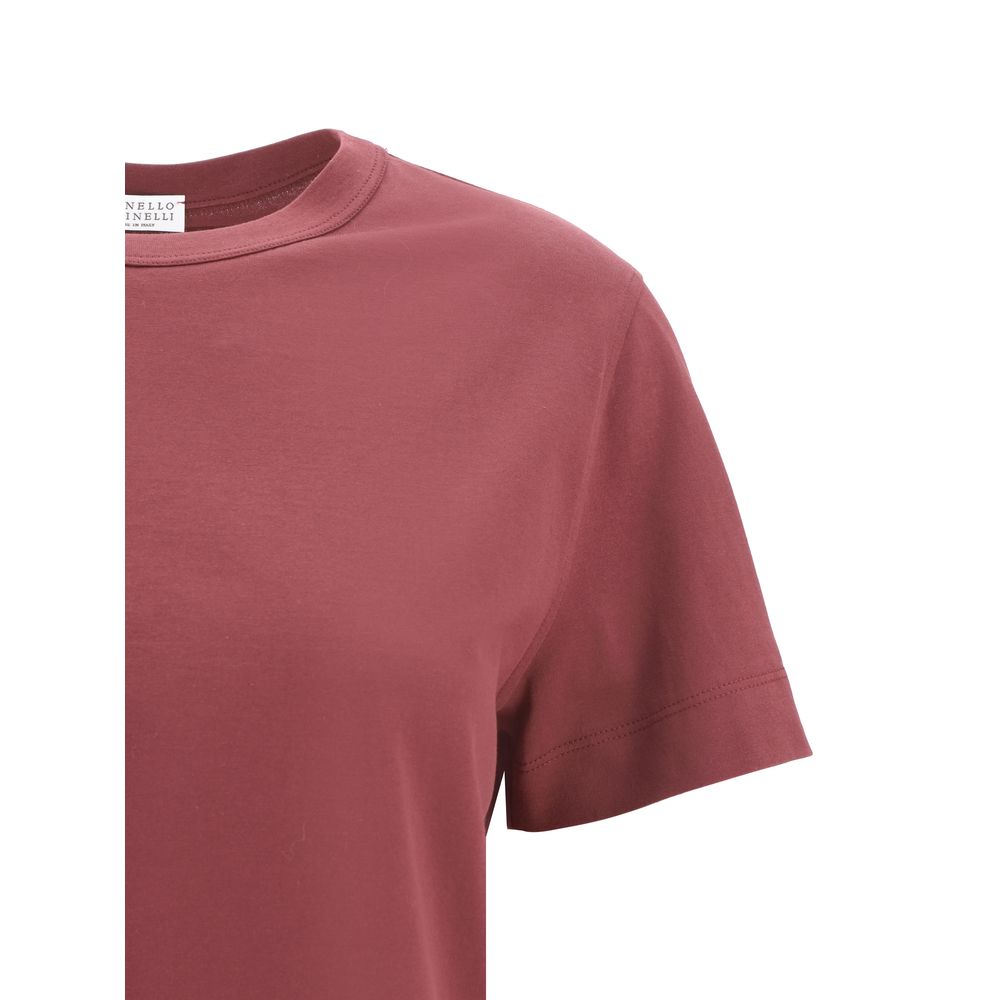 Bordeaux Cotton T-Shirt