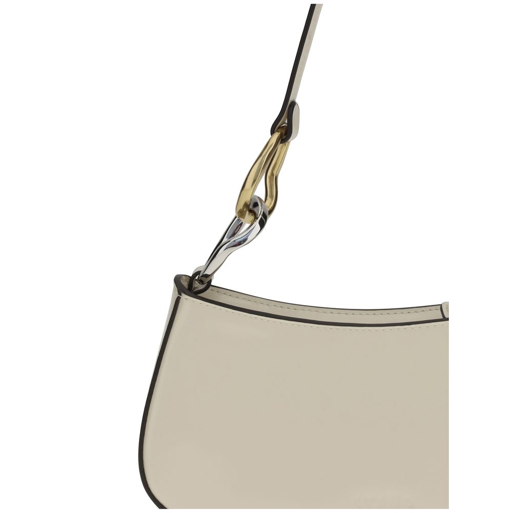 Cream Calf Leather Bos Taurus Shoulder Bag