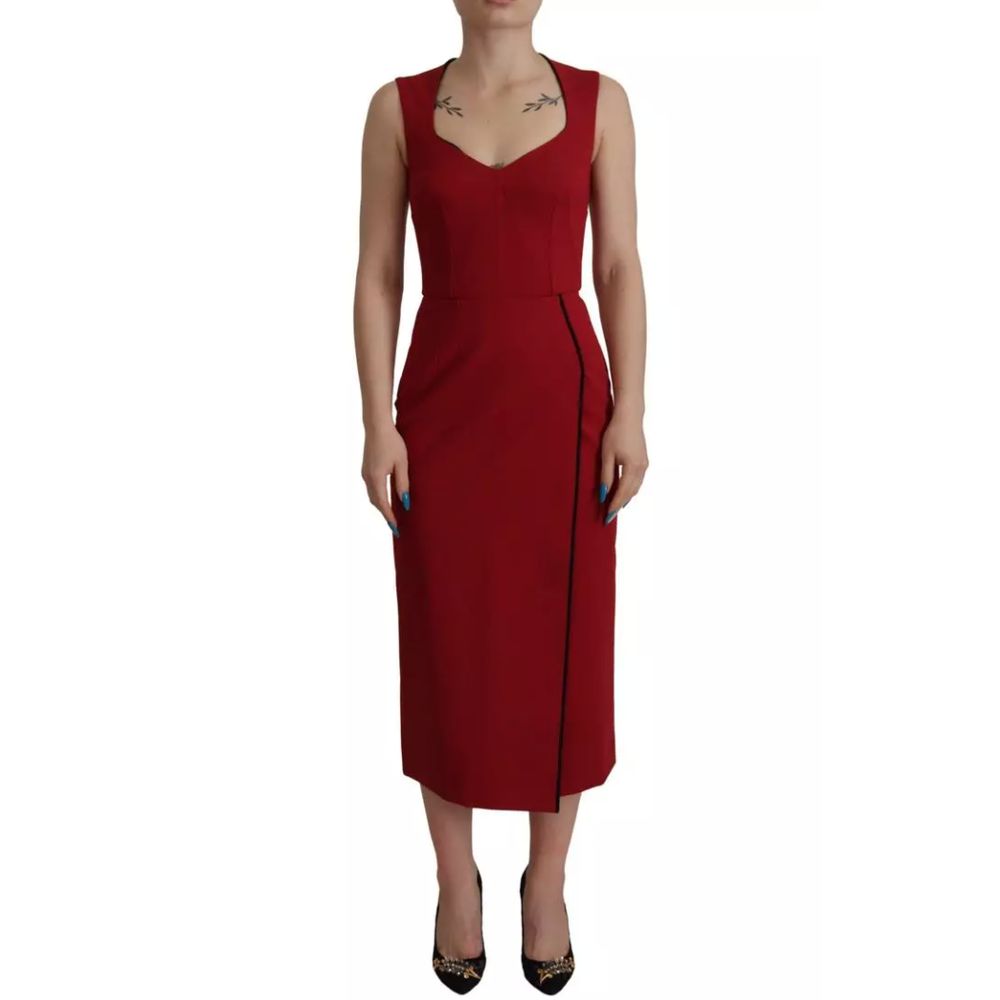 Red Viscose Dress