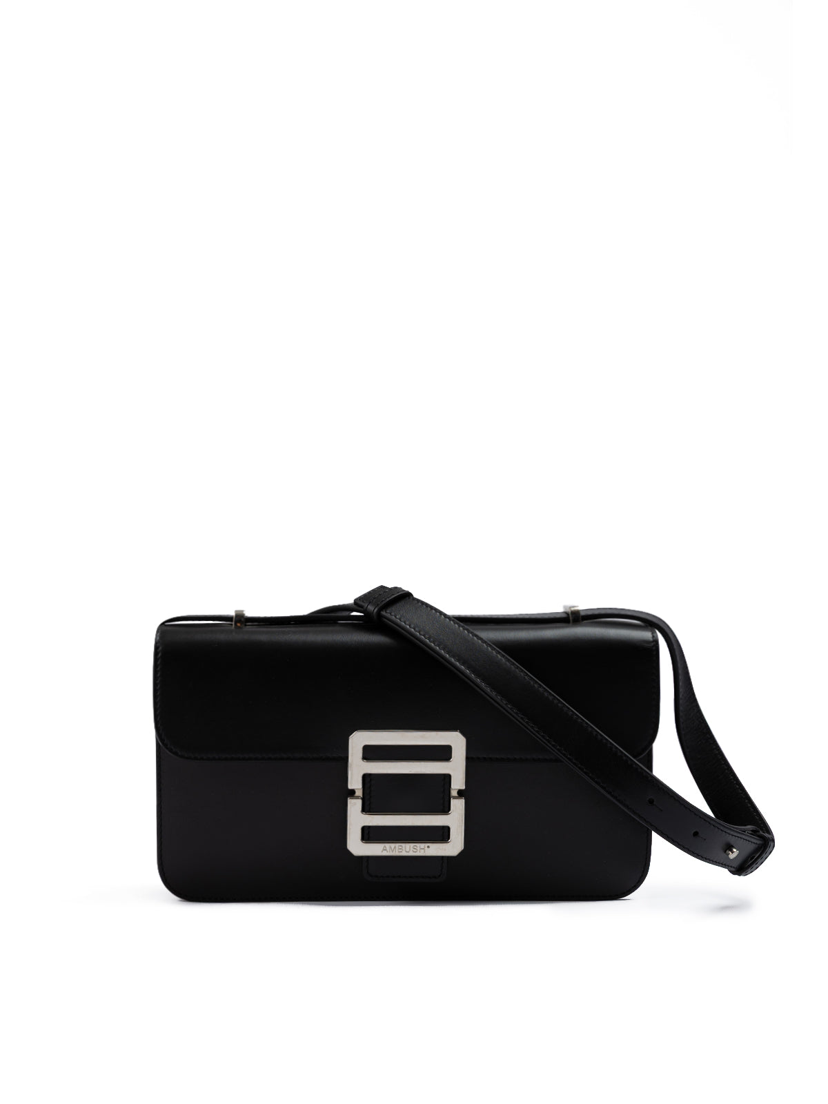 Black Leather Crossbody Bag