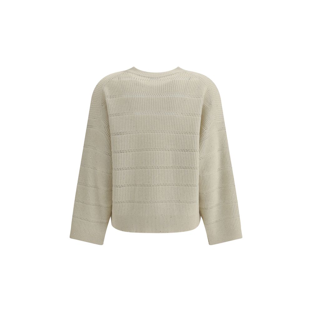 White Cashmere Cashmere Sweater