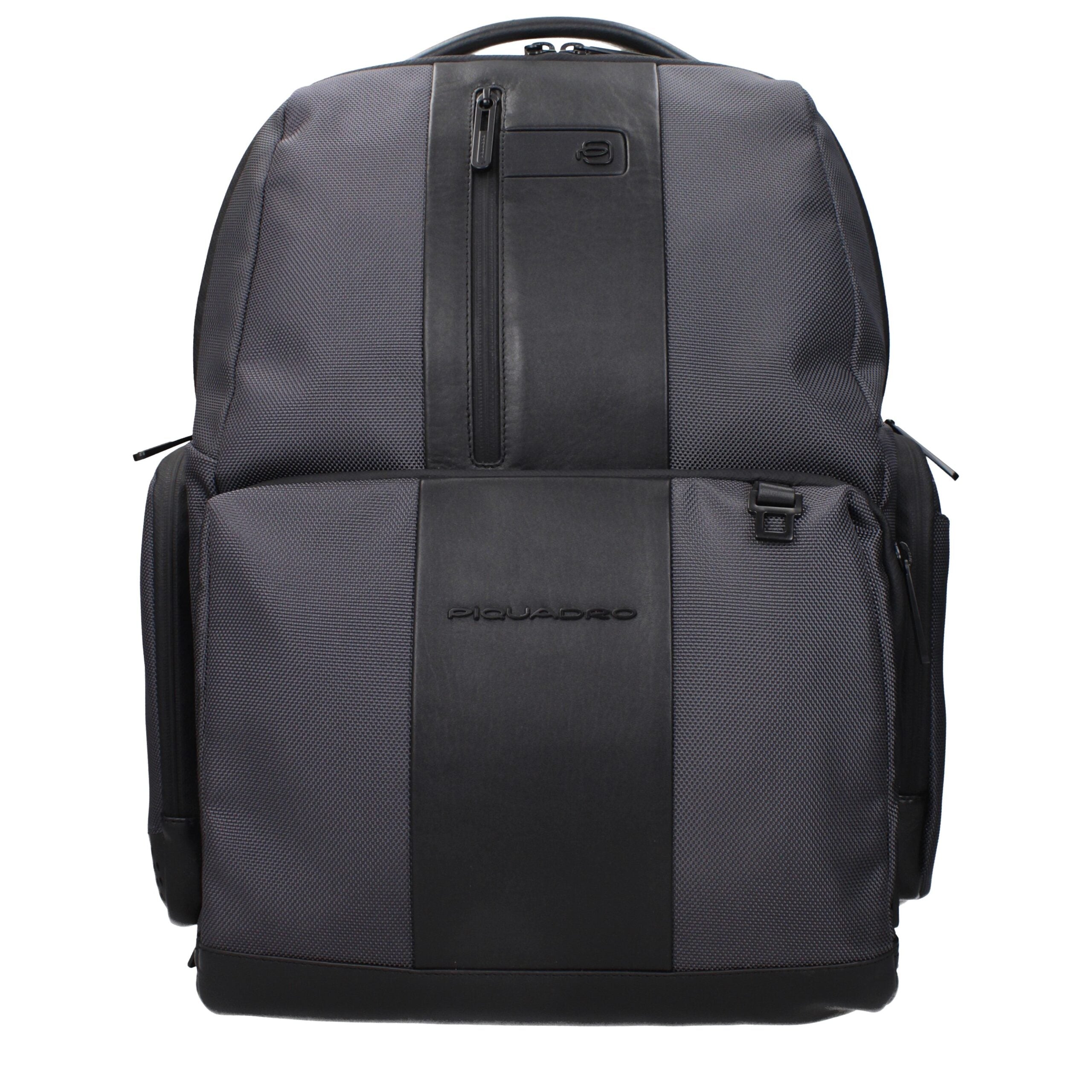Gray Nylon Backpack